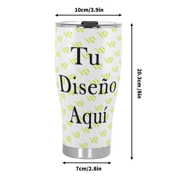 3D Personalized Stainless Steel Tumbler 30oz Printed Cup Gift