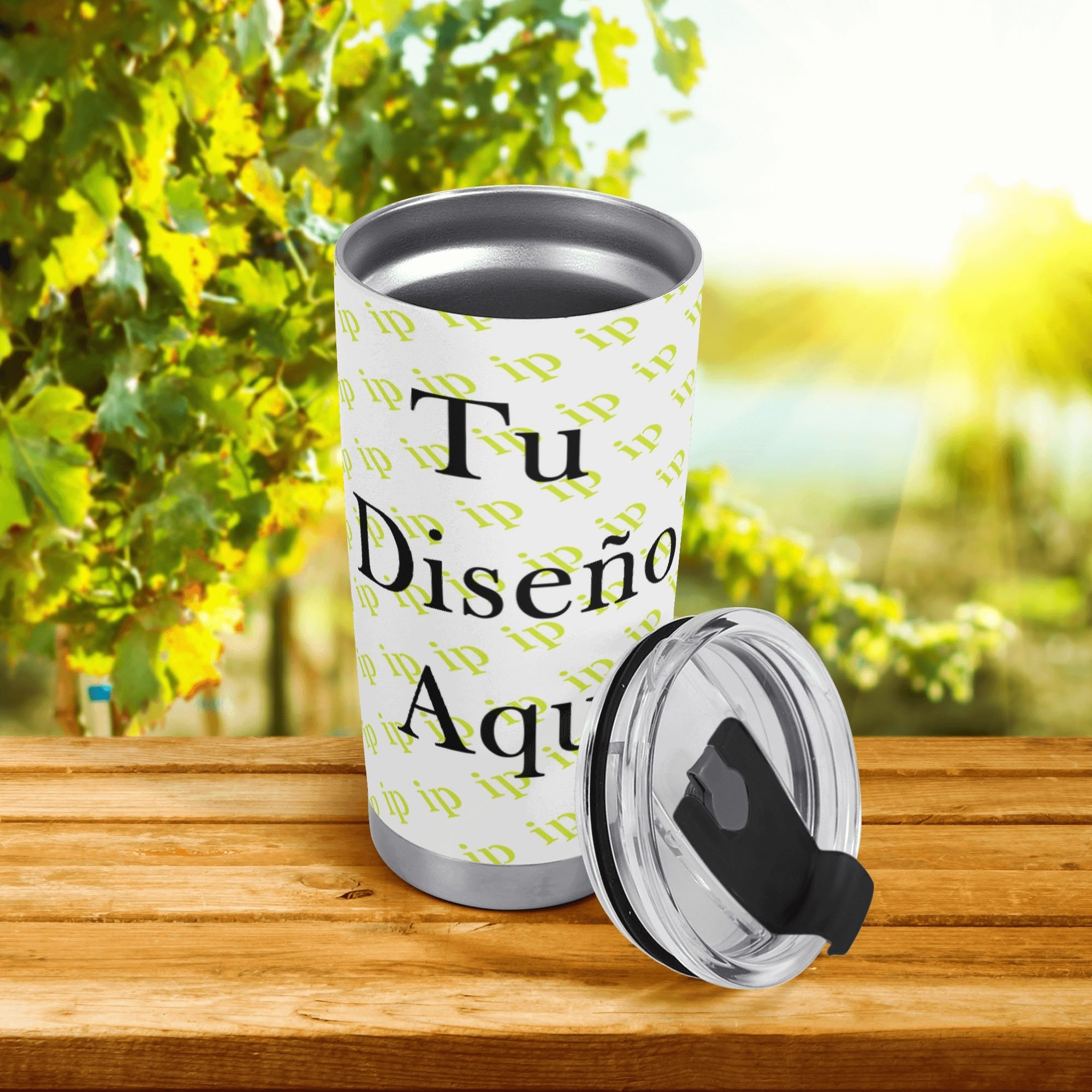 All Over Printing Stainless Steel 20oz Car Tumbler Personalized Gift