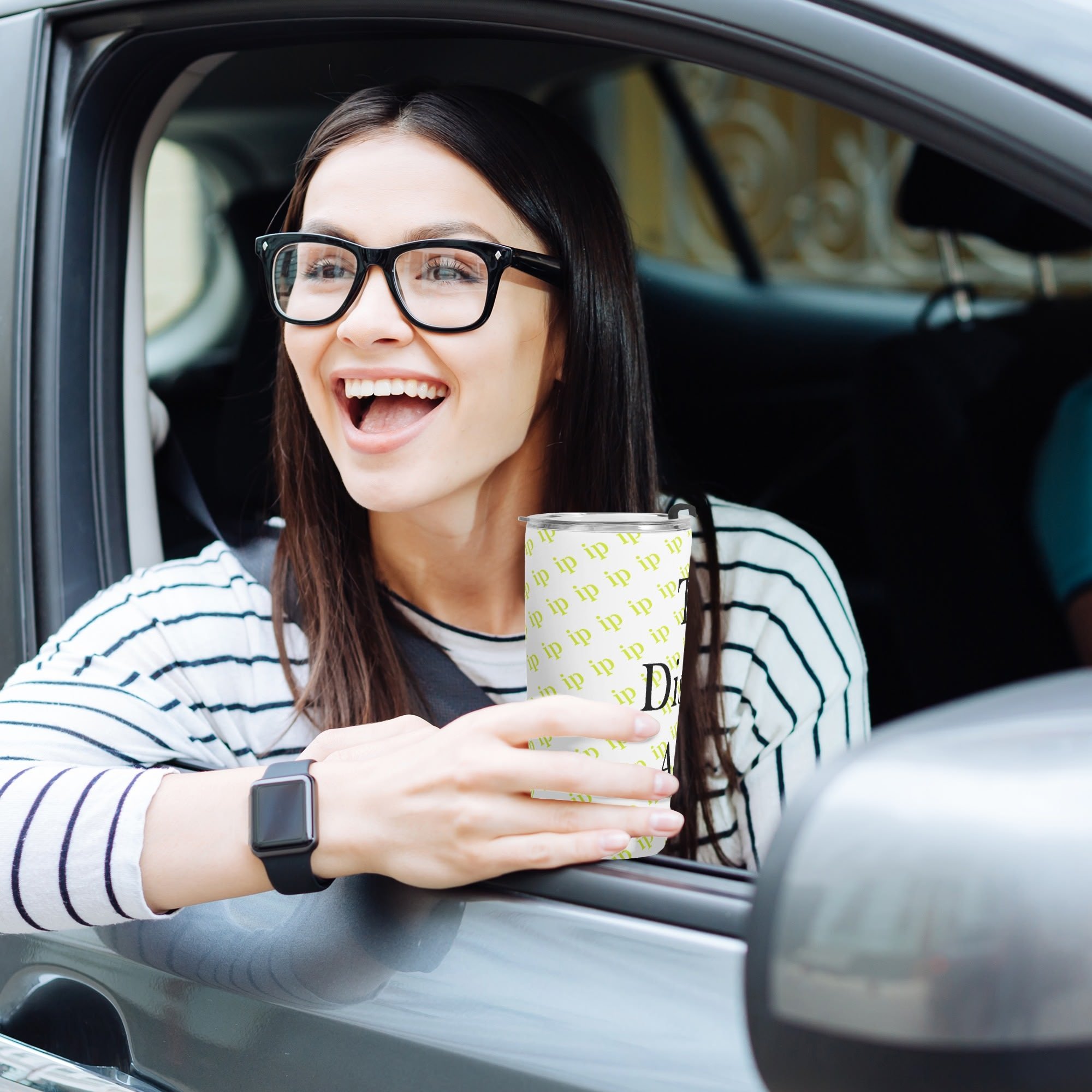 All Over Printing Stainless Steel 20oz Car Tumbler Personalized Gift
