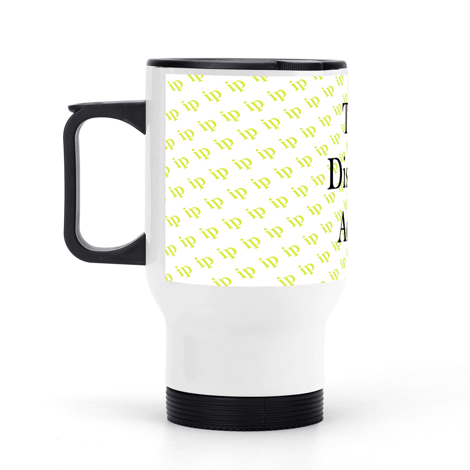 Stainless Steel Travel Coffee Mug (14 oz)