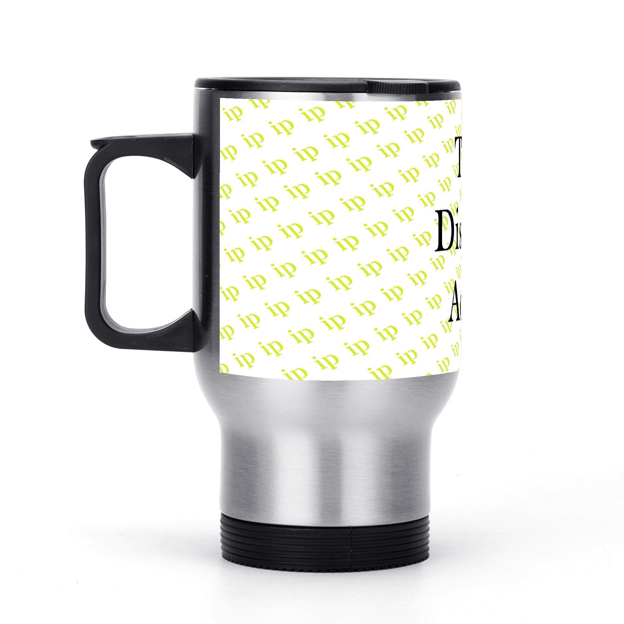 Stainless Steel Travel Coffee Mug (14 oz)