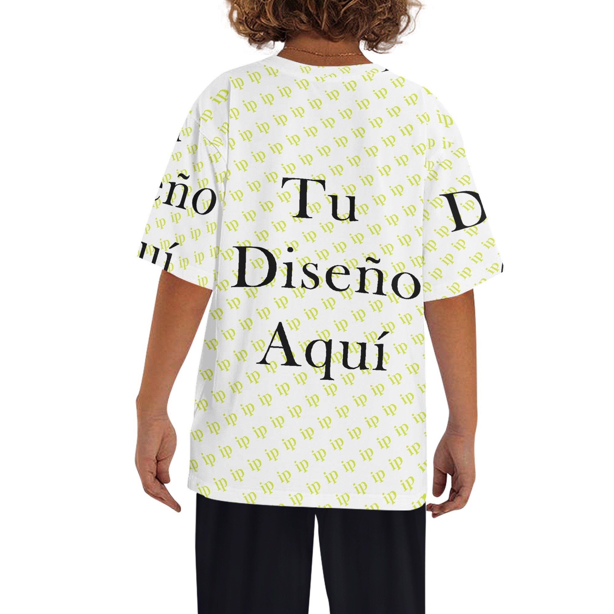 Children's Loose Fit Short Sleeve T-Shirt Pull on Tees