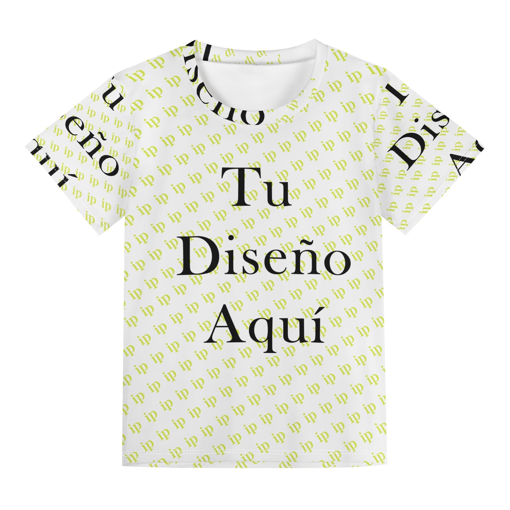 Children's Loose Fit Short Sleeve T-Shirt Pull on Tees