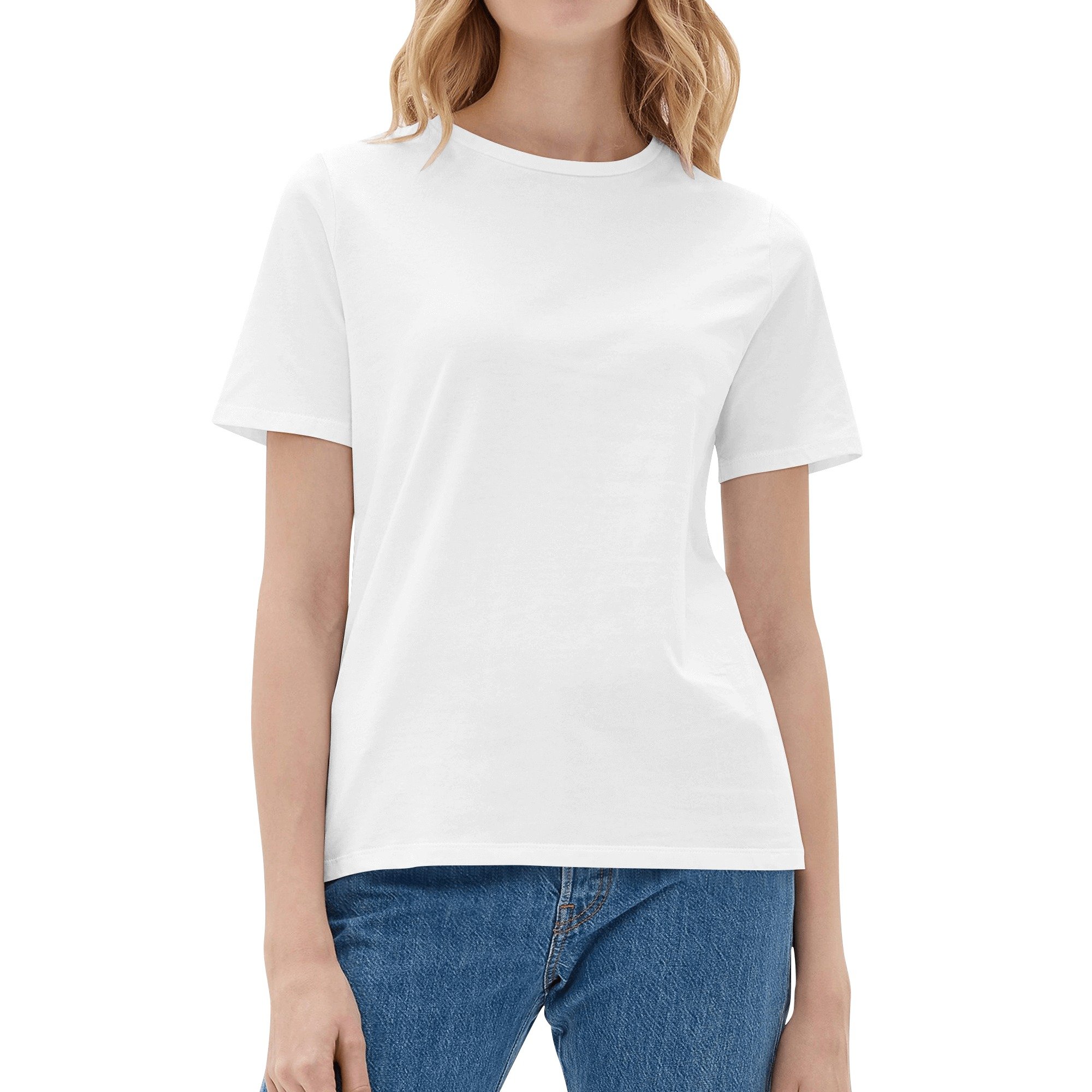 Women's Cotton Back Printing T Shirt