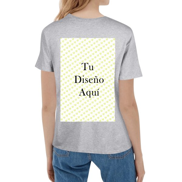 Women's Cotton Back Printing T Shirt