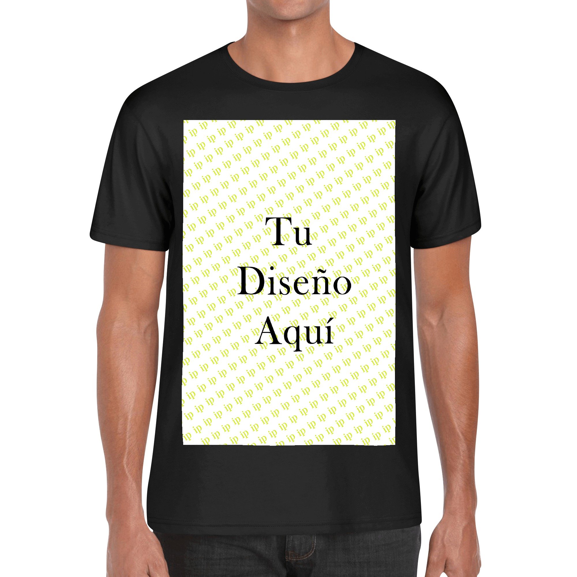 Men’s Cotton Front & Back Printing T-Shirt