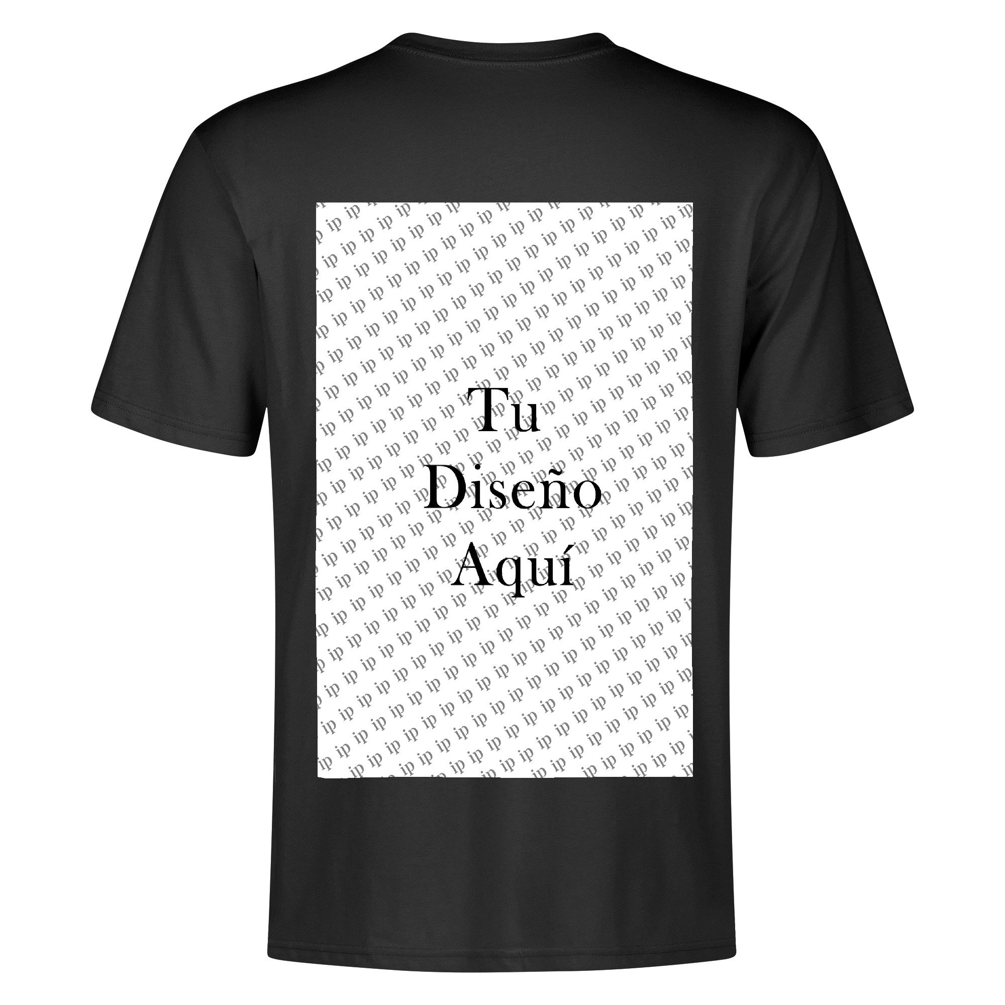 Men’s Cotton Front & Back Printing T-Shirt