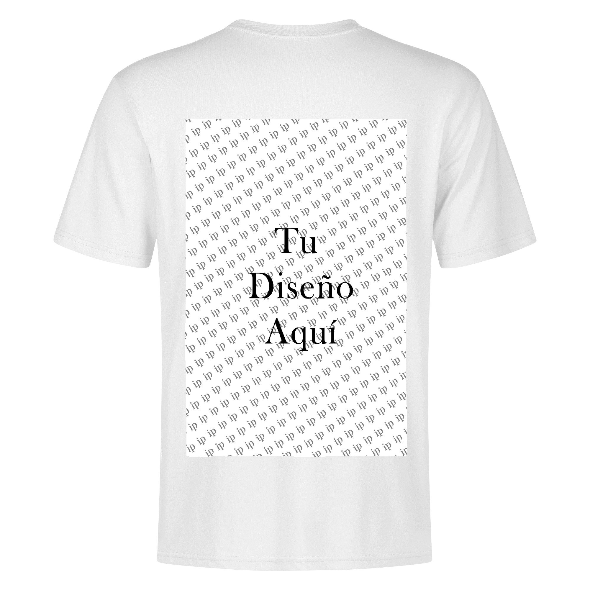 Men’s Cotton Front & Back Printing T-Shirt