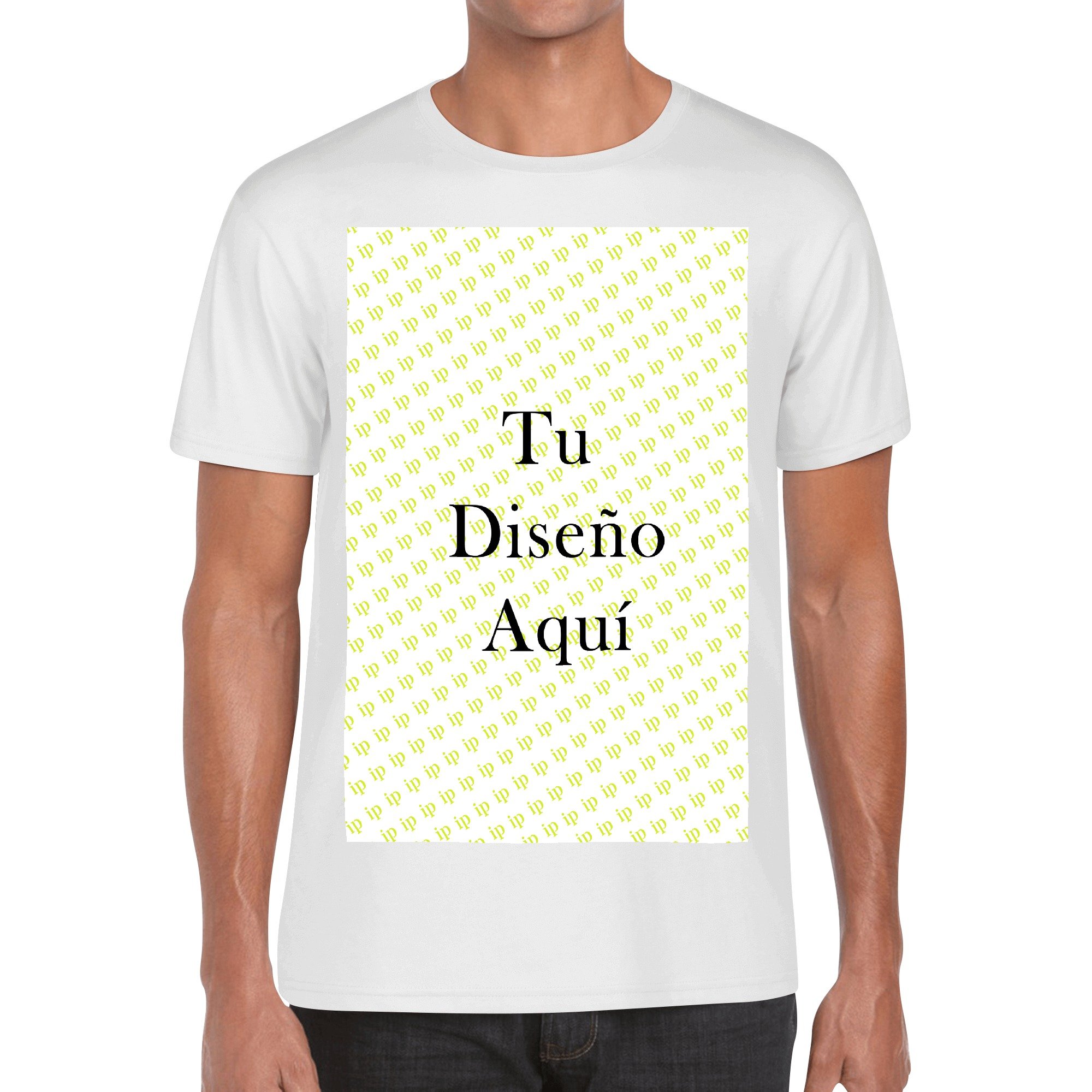 Men’s Cotton Front & Back Printing T-Shirt