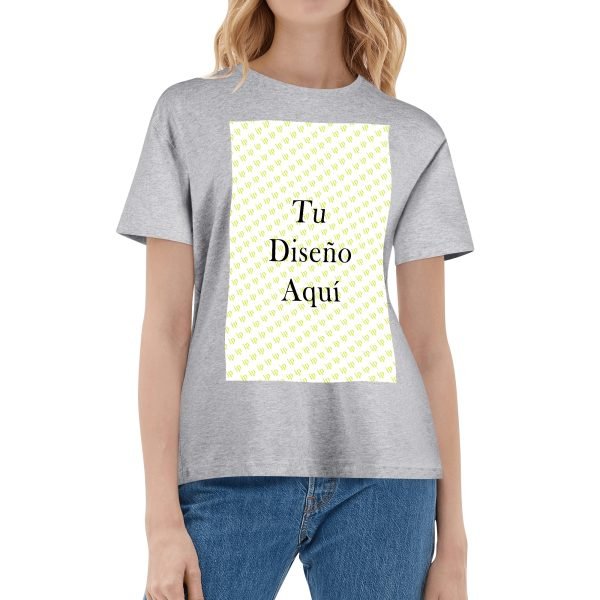 Women's Cotton Front & Back Printing T Shirt