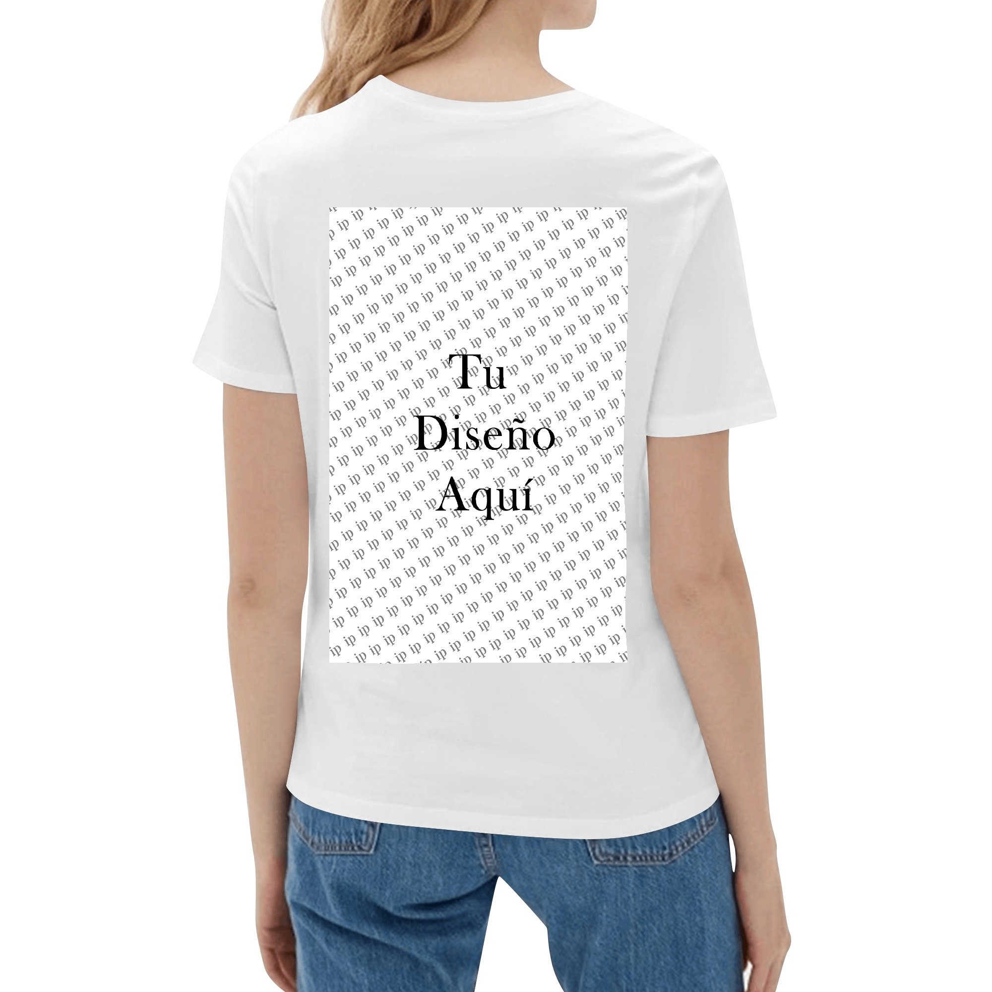 Women's Cotton Front & Back Printing T Shirt