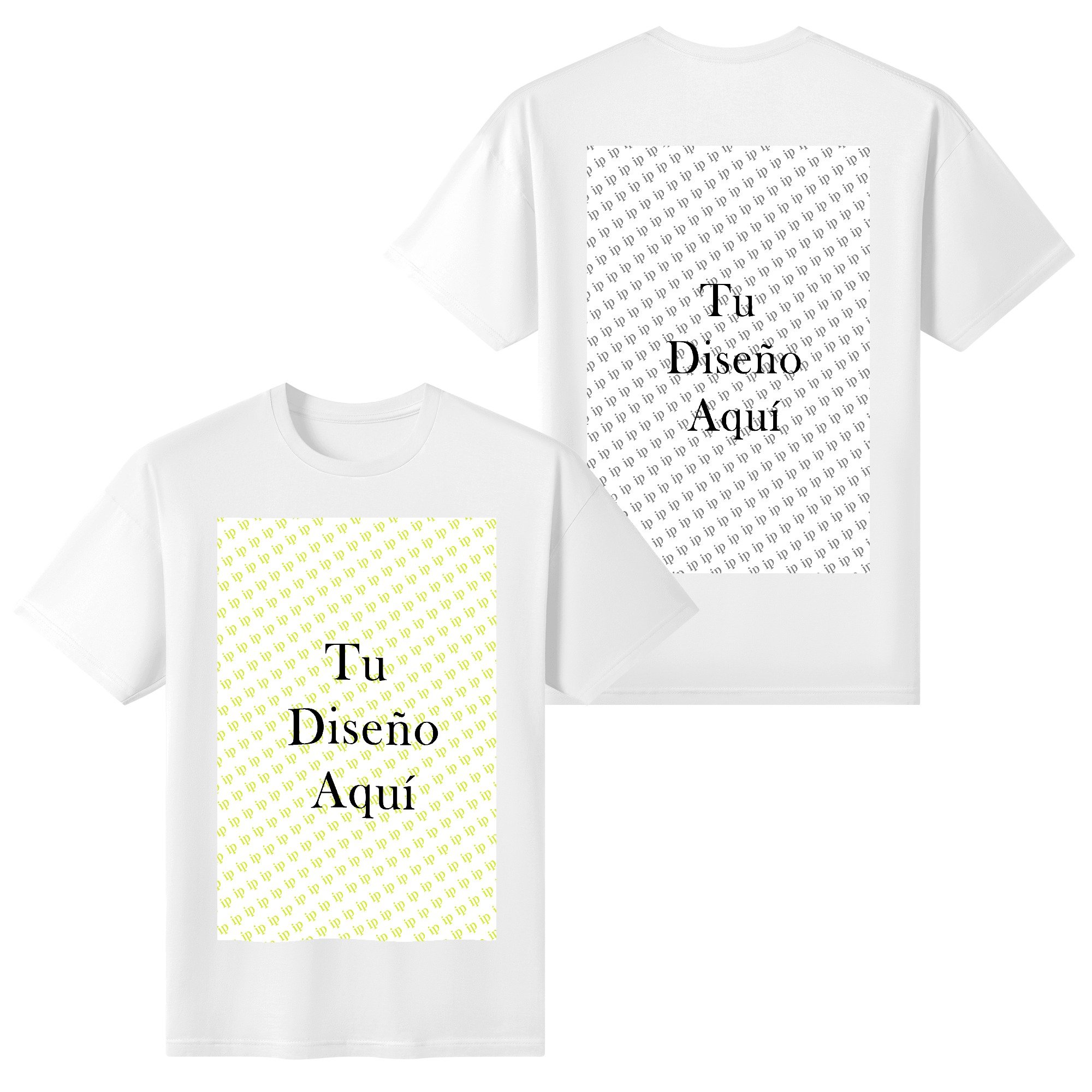 Women's Cotton Front & Back Printing T Shirt