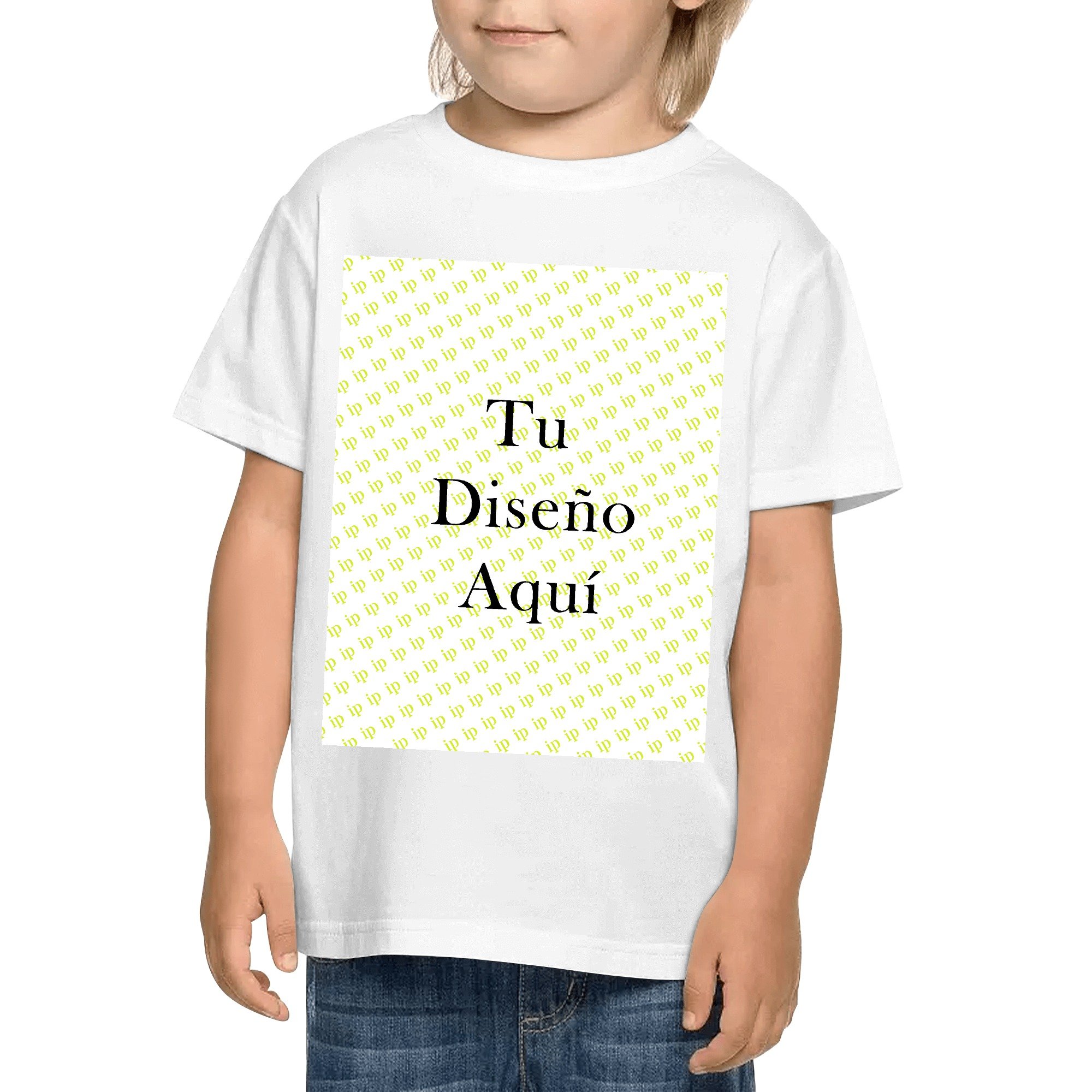 Kids Cotton Front Printing T-Shirt