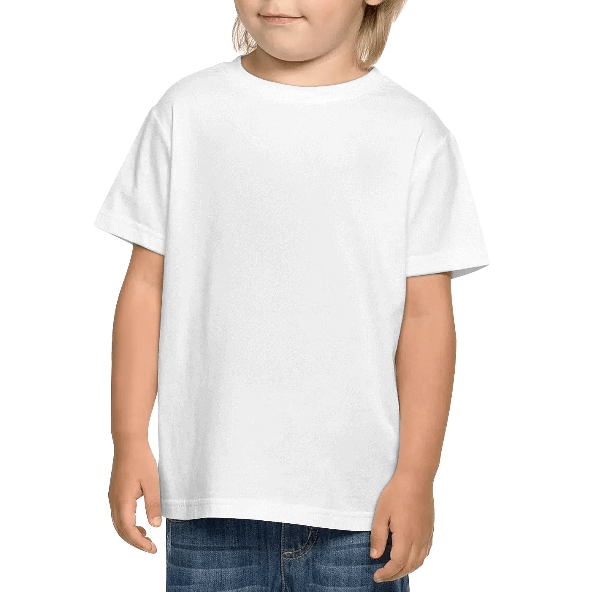 Kids Cotton Back Printing T-Shirt