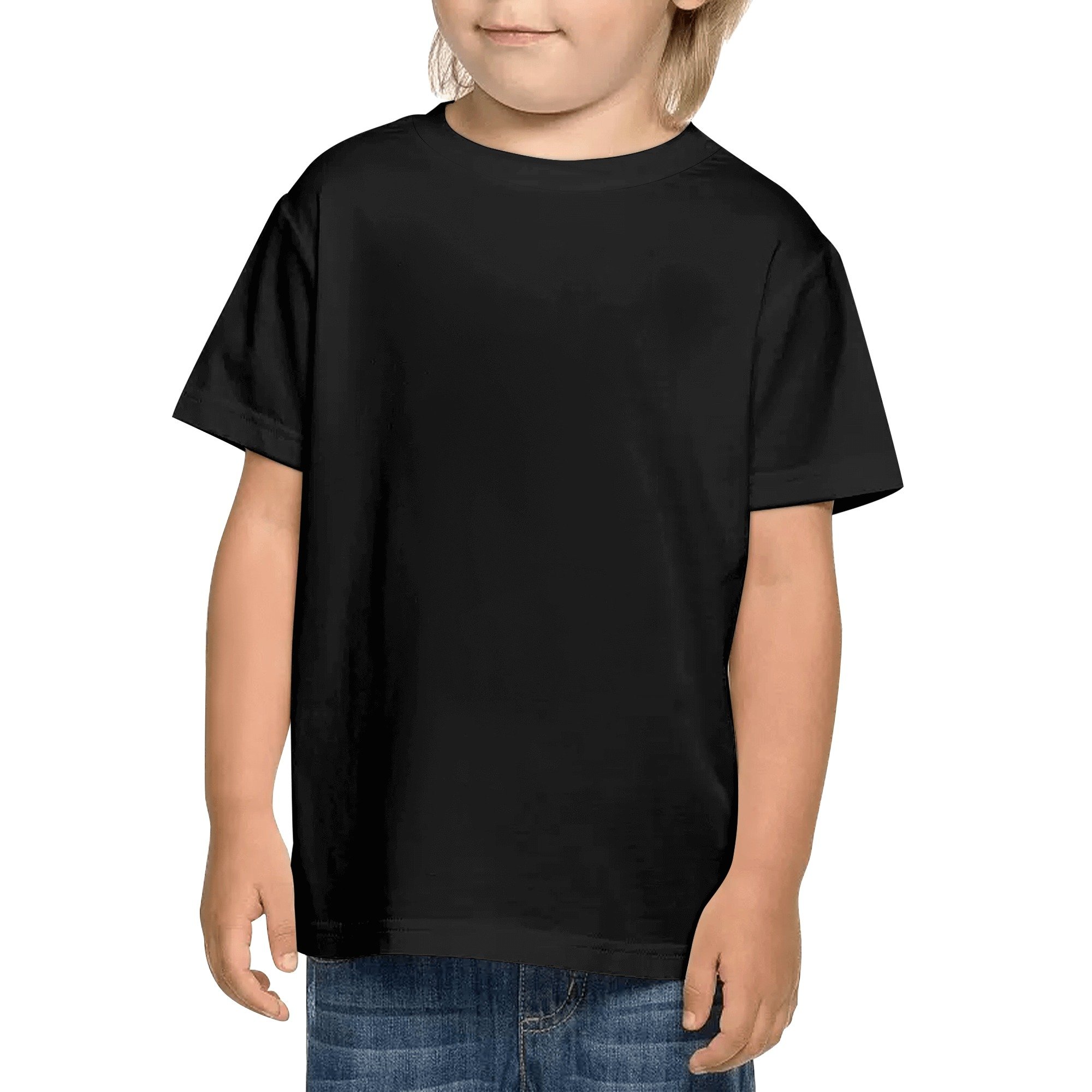 Kids Cotton Back Printing T-Shirt