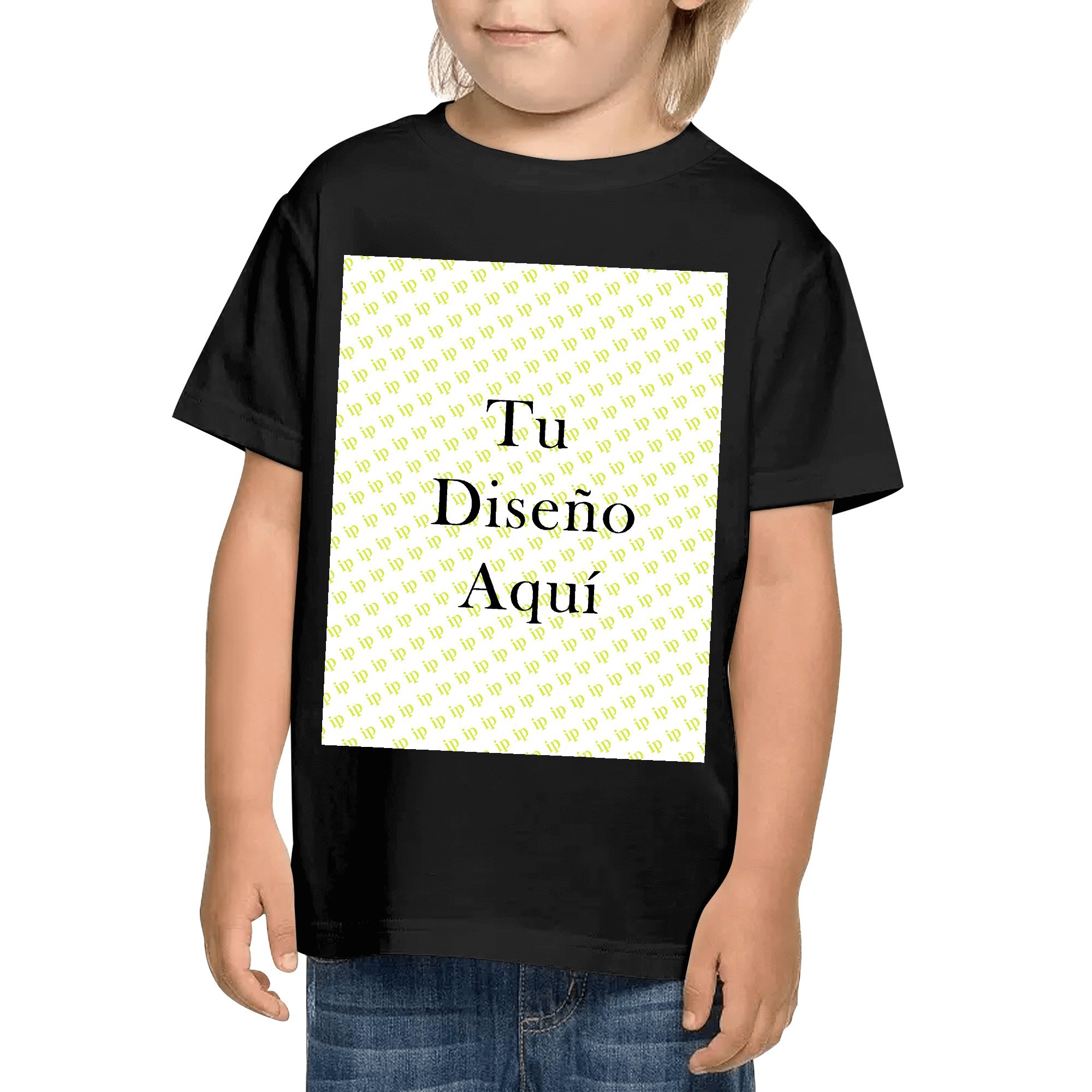 Kids Cotton Front & Back Printing T-Shirt