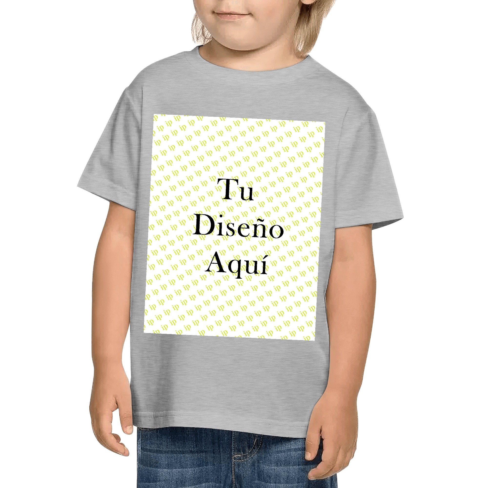 Kids Cotton Front & Back Printing T-Shirt