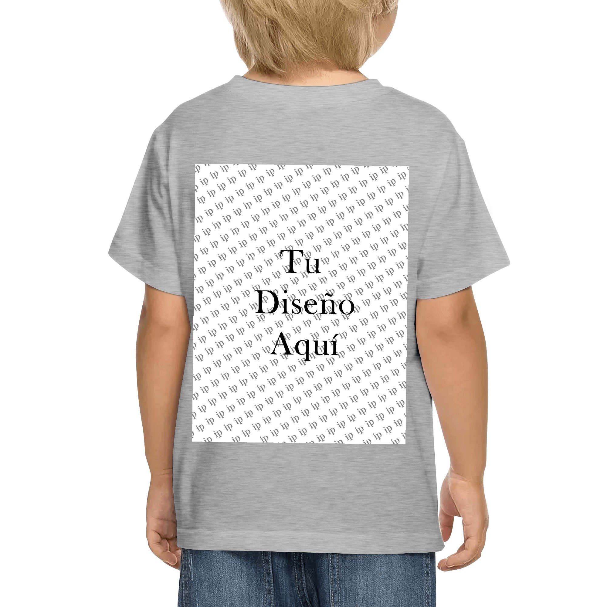 Kids Cotton Front & Back Printing T-Shirt