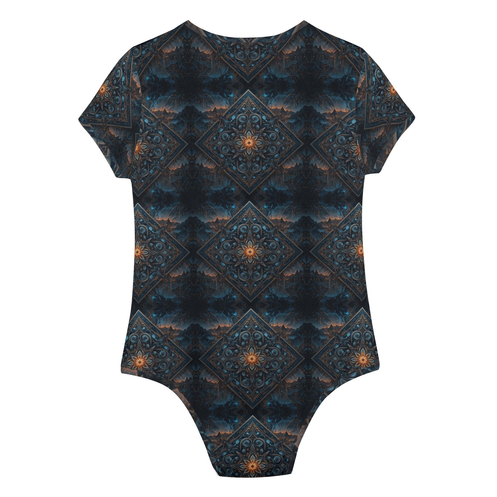 Knots short sleeve fitted bodysuit