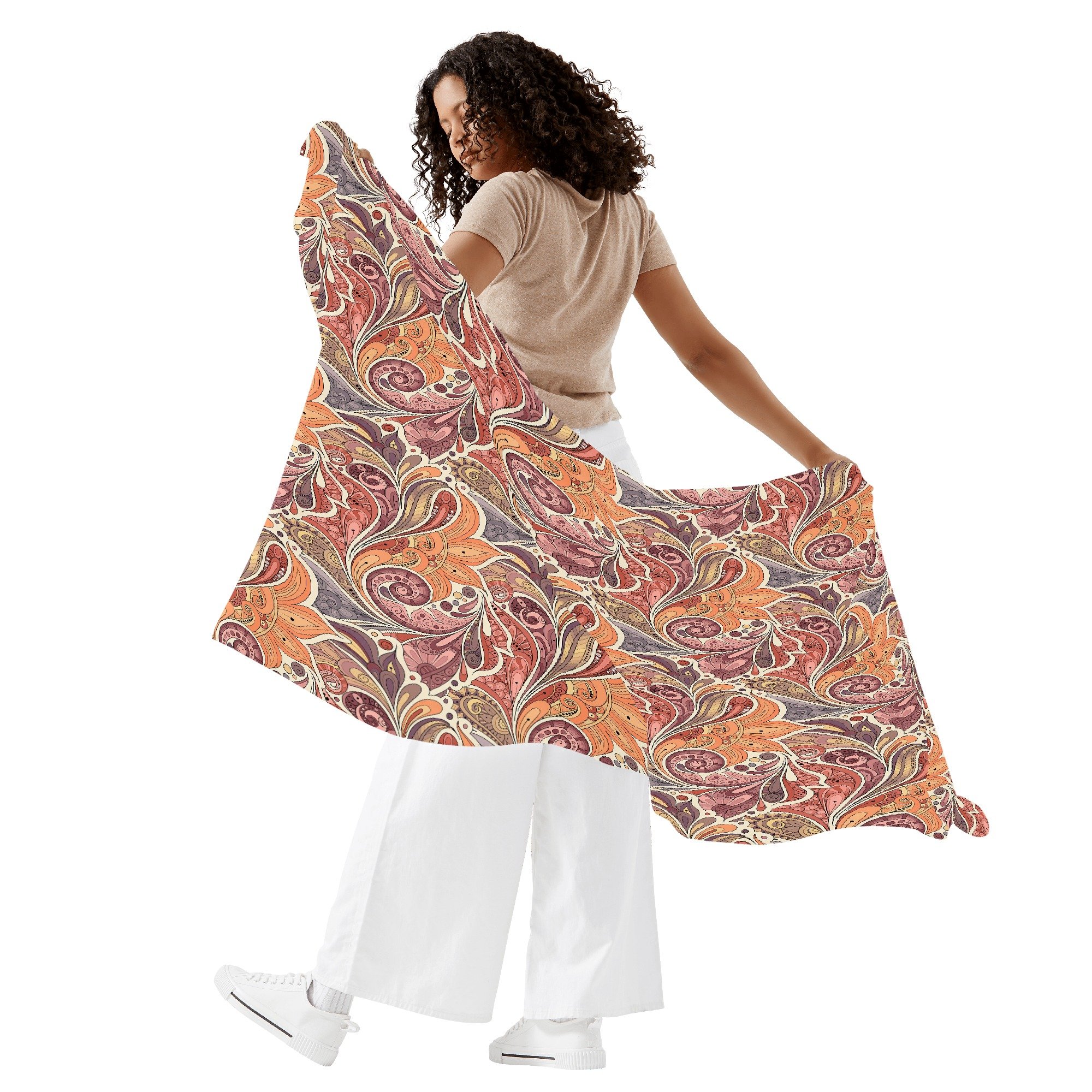 Boho Chic Women's Sarong Bikini Cover Up