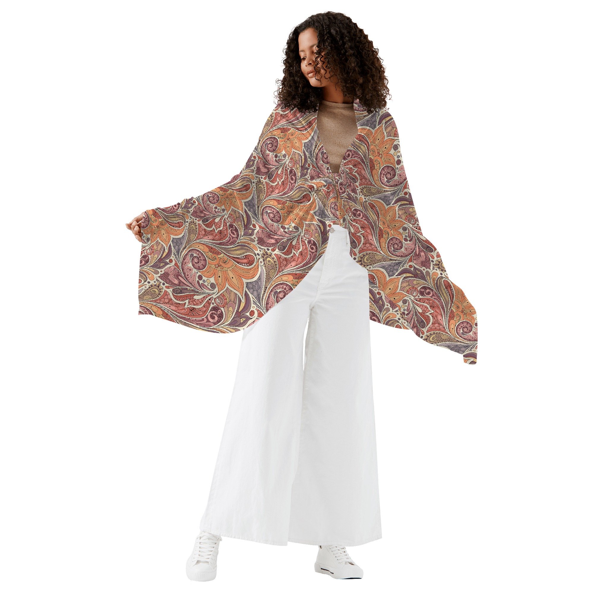 Boho Chic Women's Sarong Bikini Cover Up