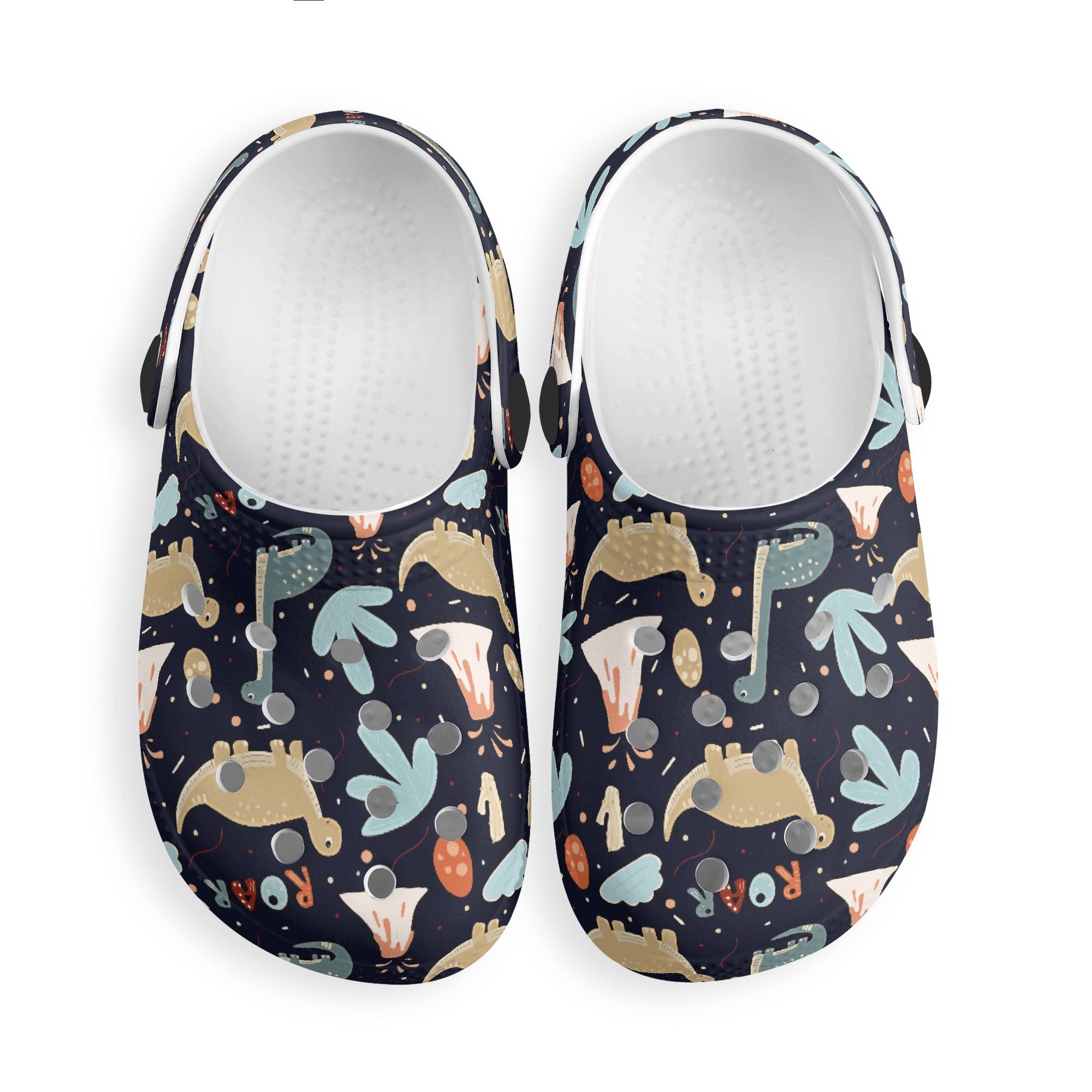Classic all-over print sandals for kids Prehistoric