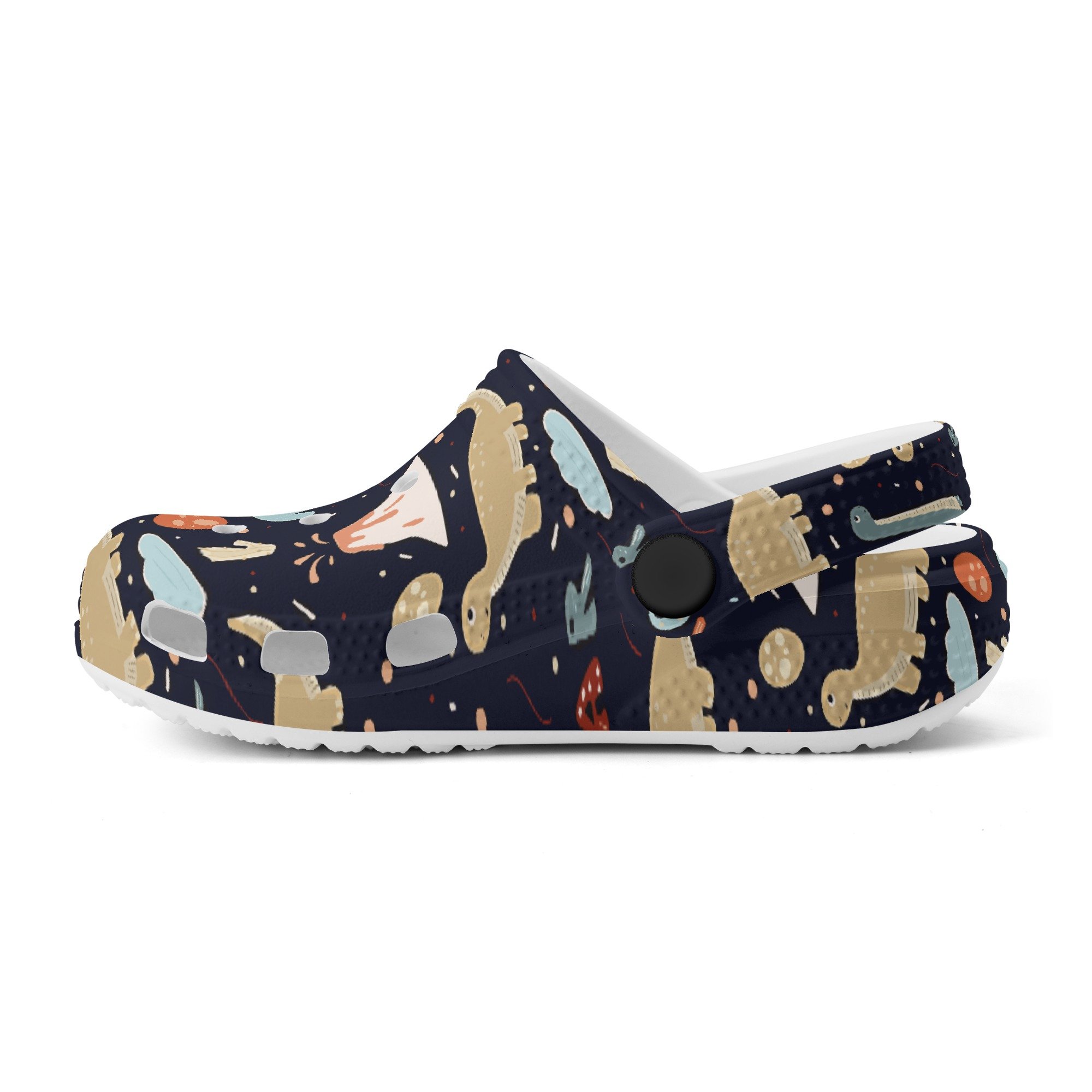 Classic all-over print sandals for kids Prehistoric