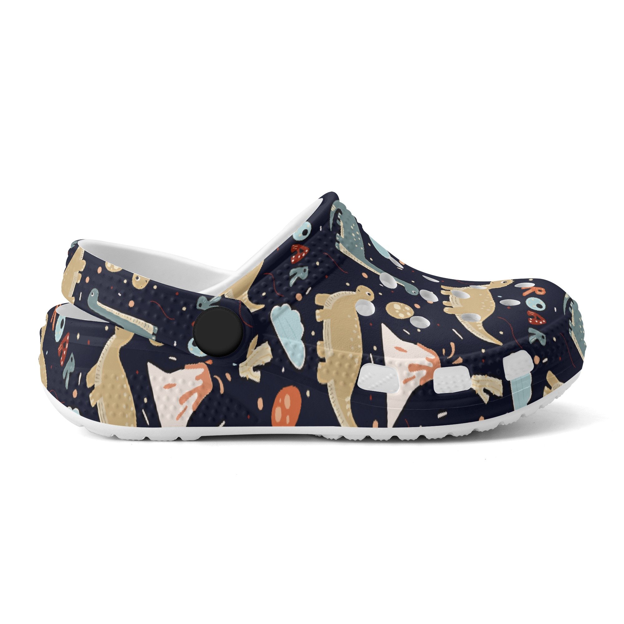 Classic all-over print sandals for kids Prehistoric