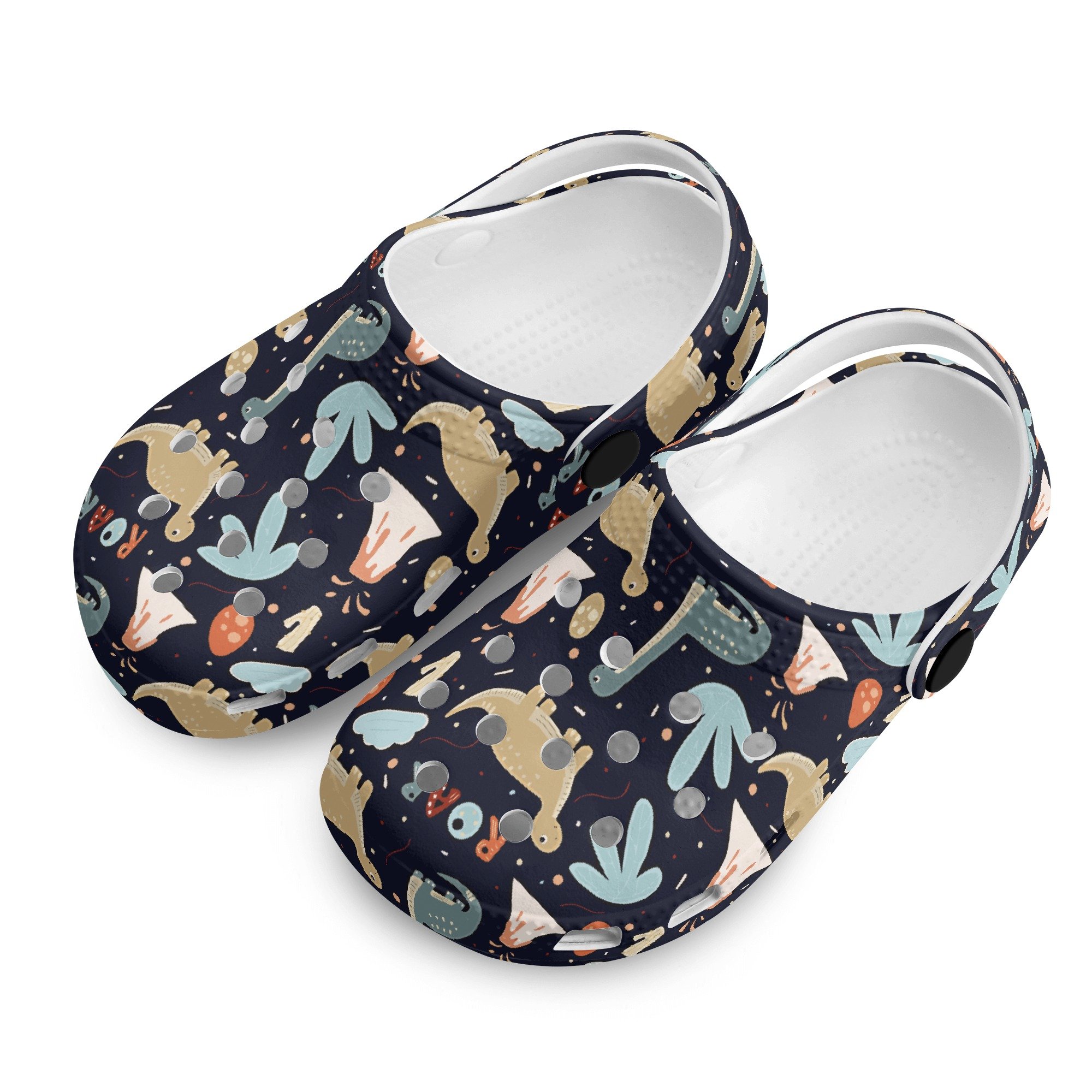 Classic all-over print sandals for kids Prehistoric
