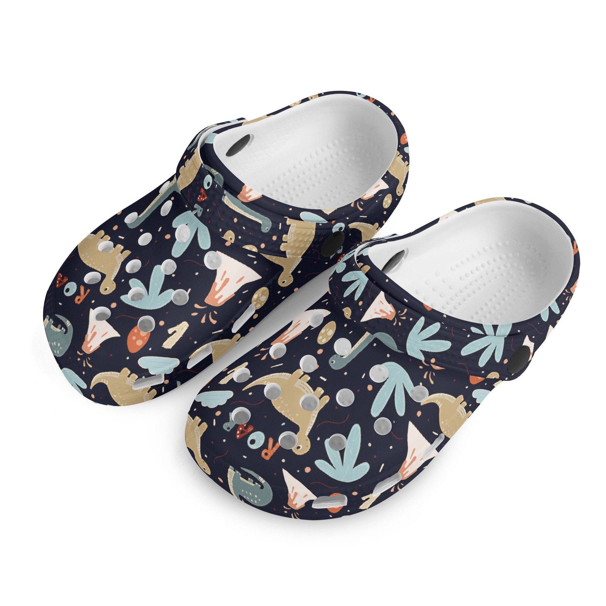 Classic all-over print sandals for kids Prehistoric