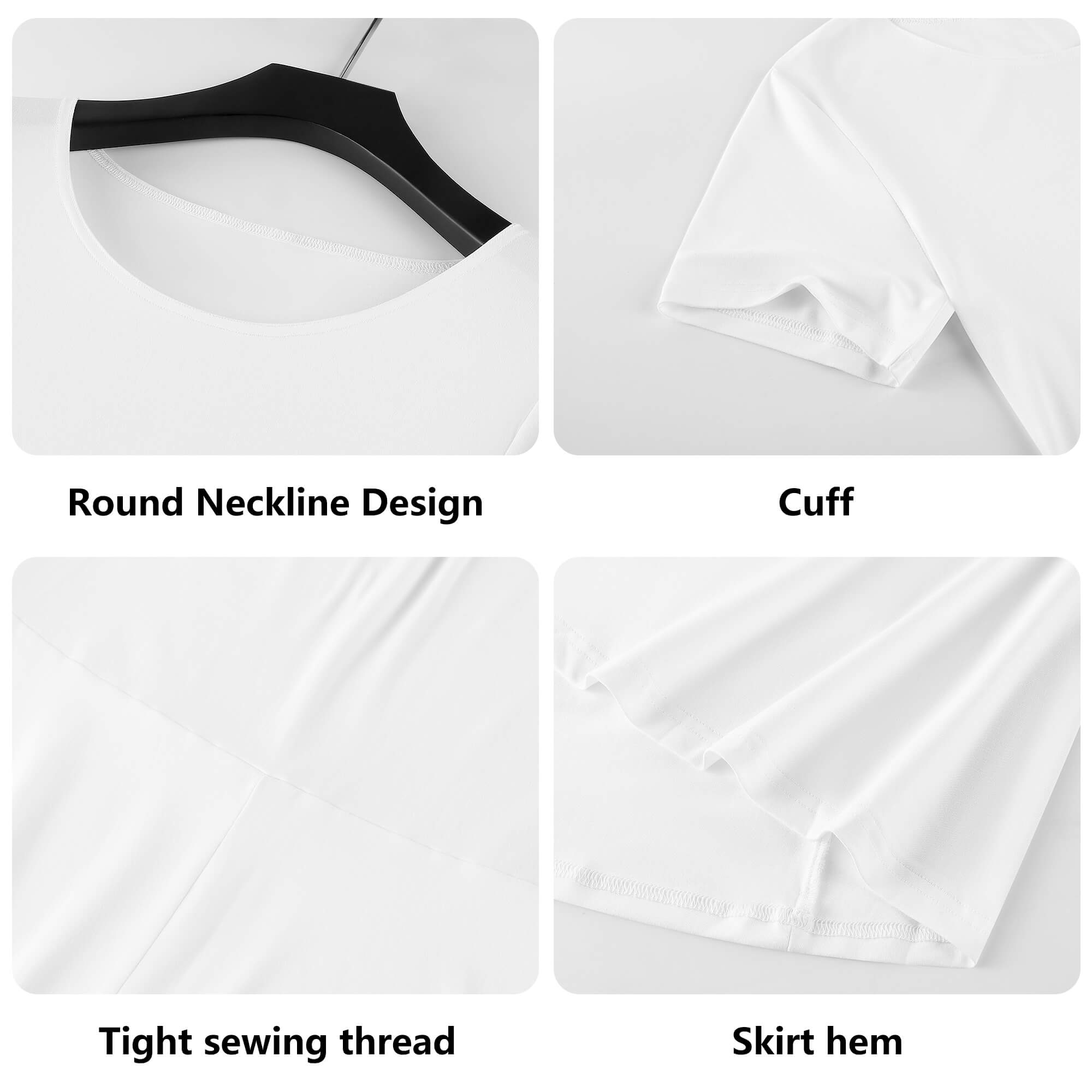 Women's Boho Chic Short Sleeve Ruffle Dress