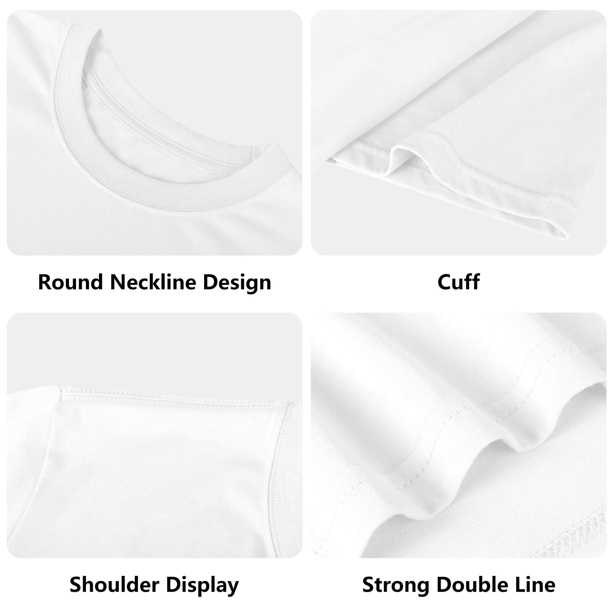 Men’s Cotton Front & Back Printing T-Shirt