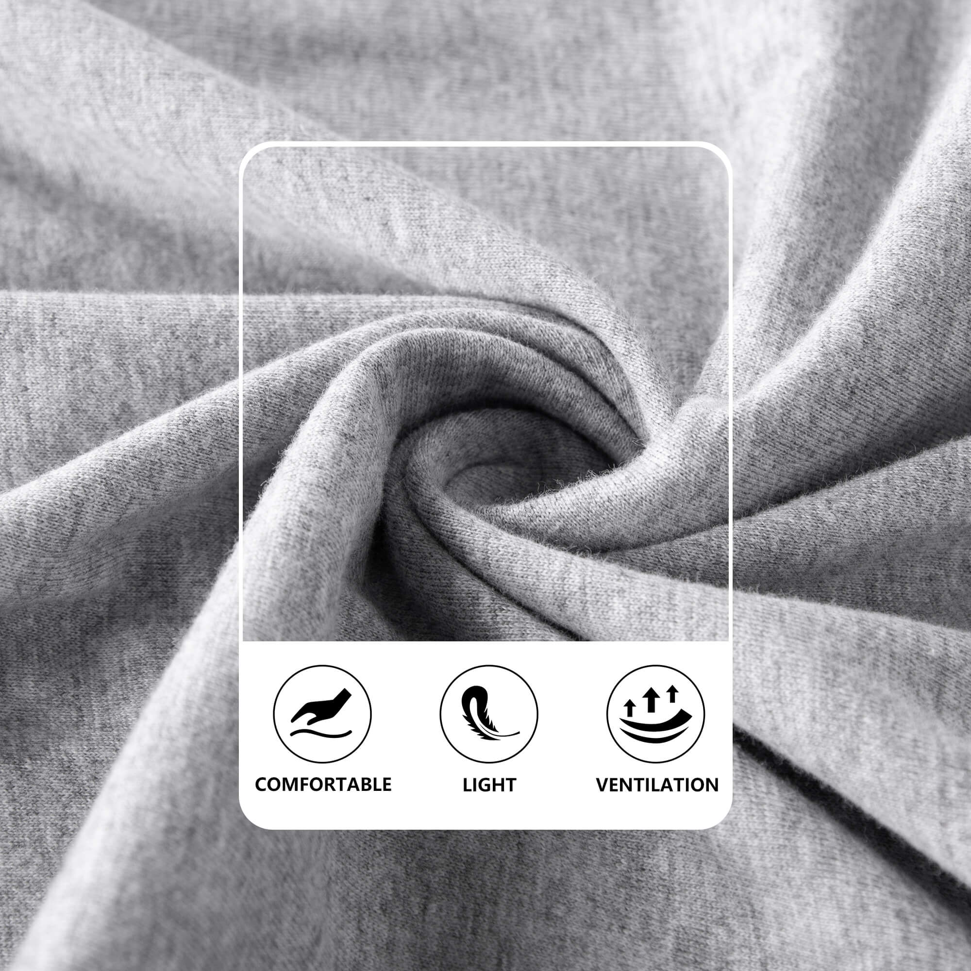 Men’s Cotton Front & Back Printing T-Shirt