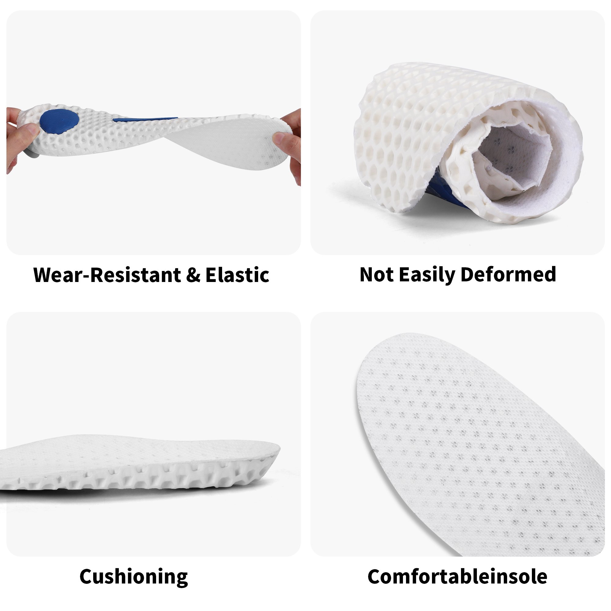 Low-top PU and mesh platform sneakers, lightweight, Boho Chic