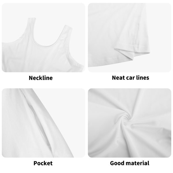 Women's Boho Chic Sleeveless A-Line Midi Dress