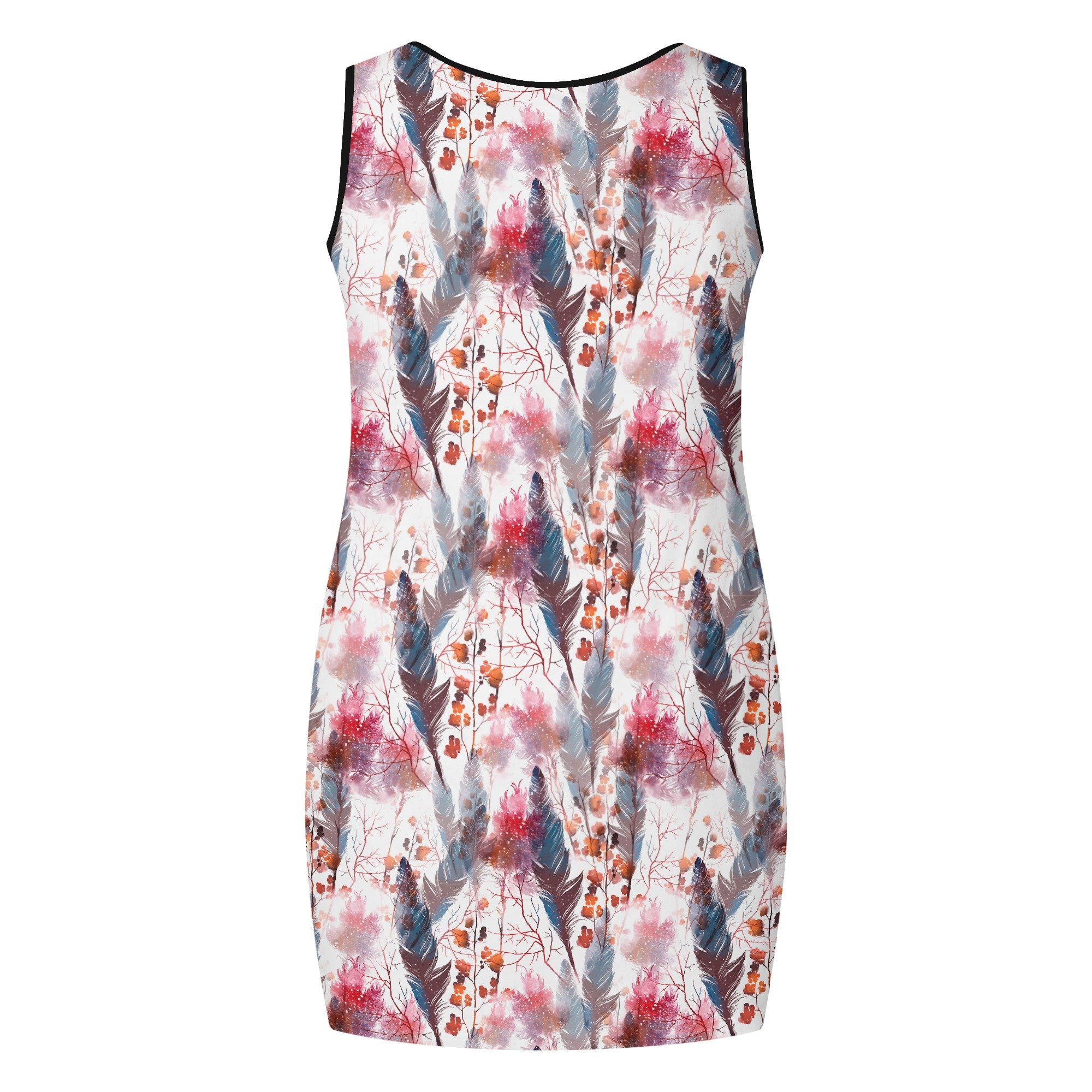 Women's Elegant Sleeveless Vest Dress Boho Chic