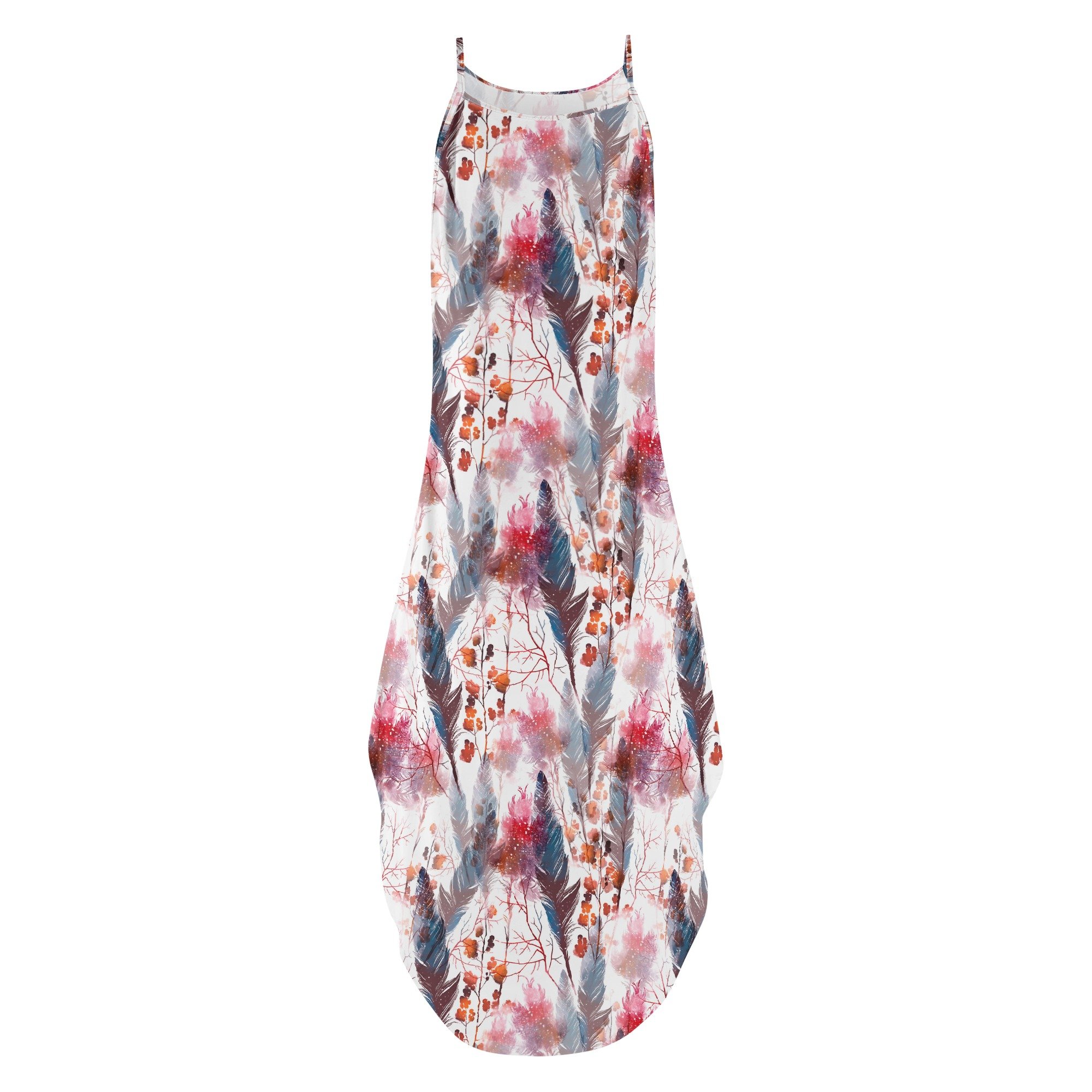 Boho Chic Women's Sleeveless Elegant Evening Dress