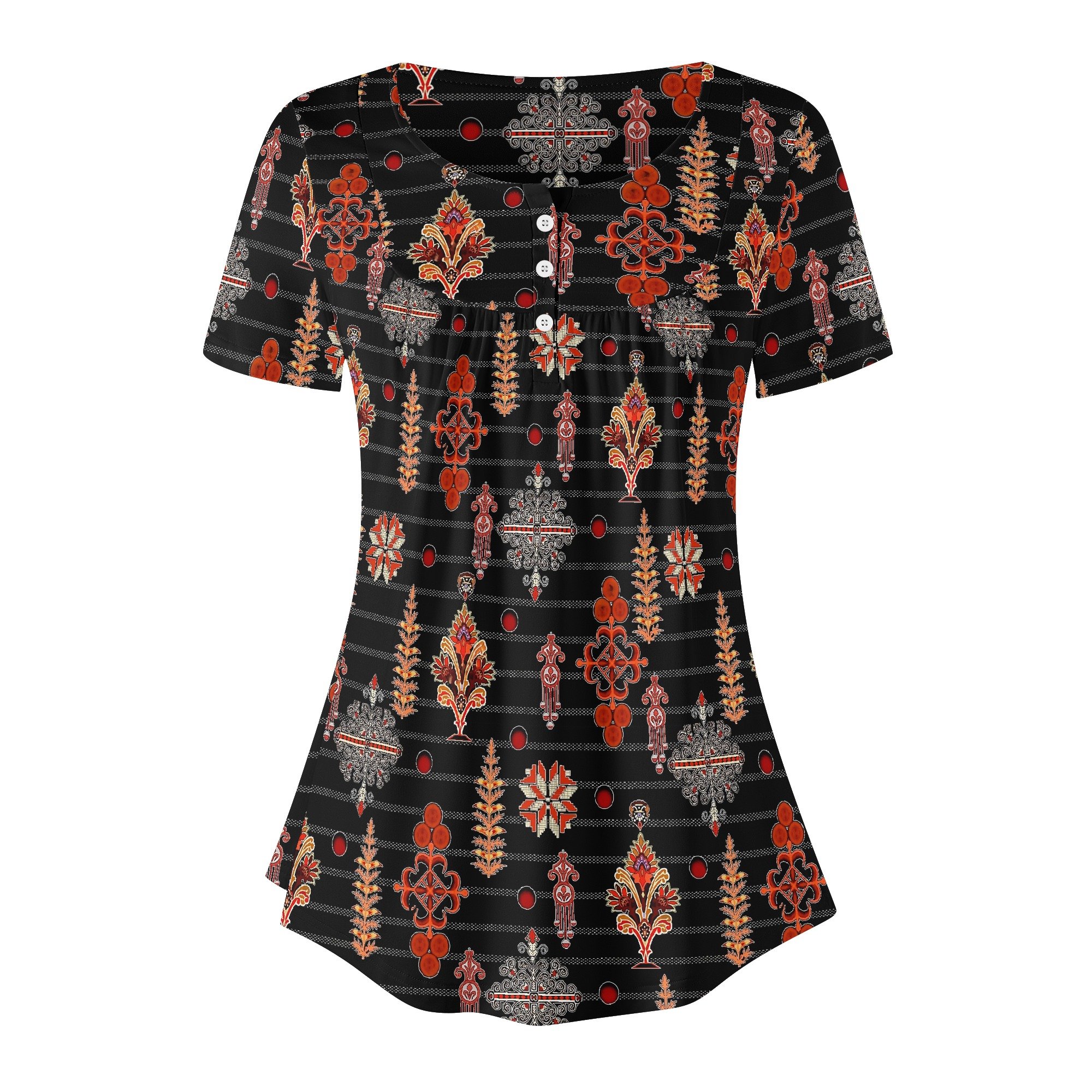 Blusa Étnica Elegancia Vintage