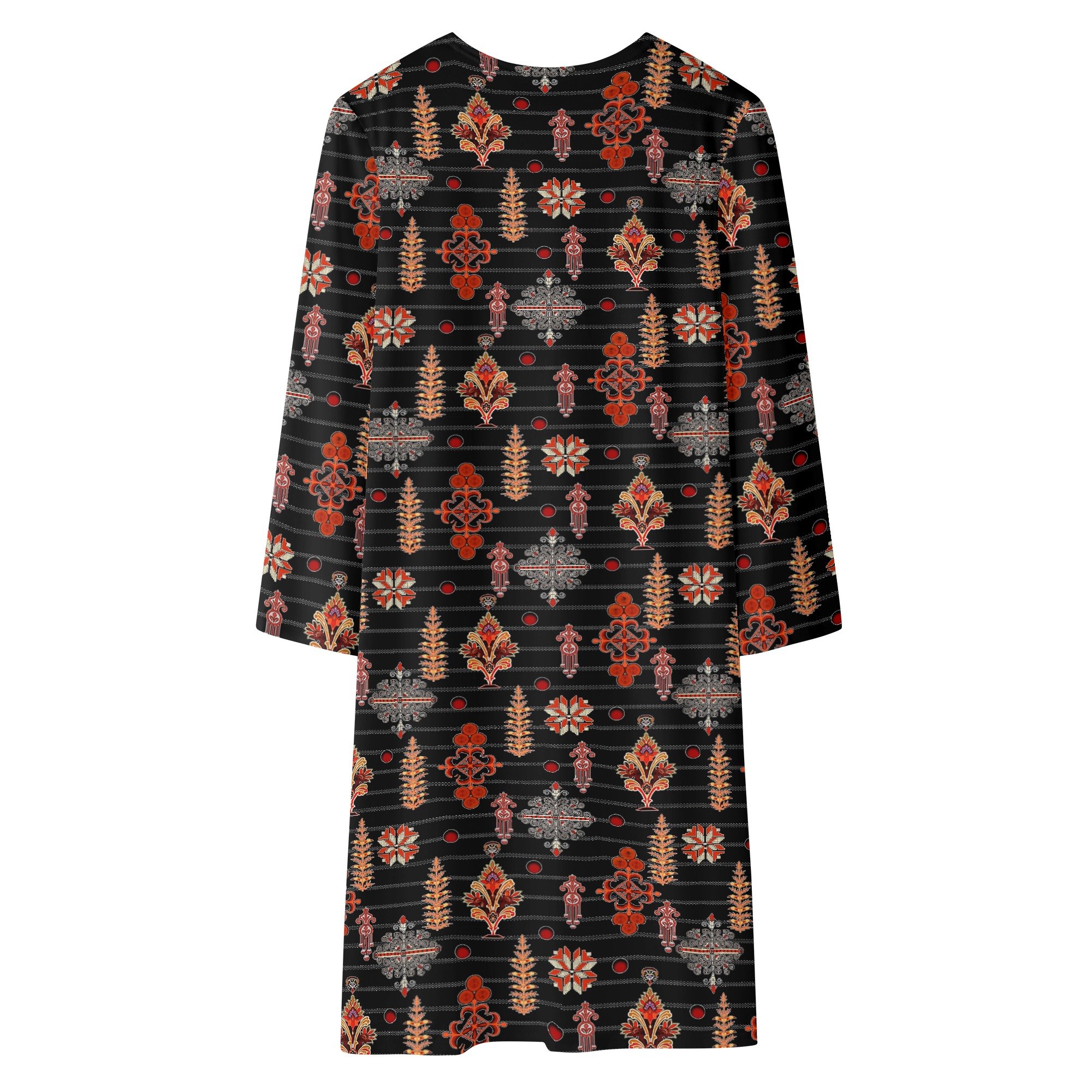 Cardigan Kimono Étnico Nocturno