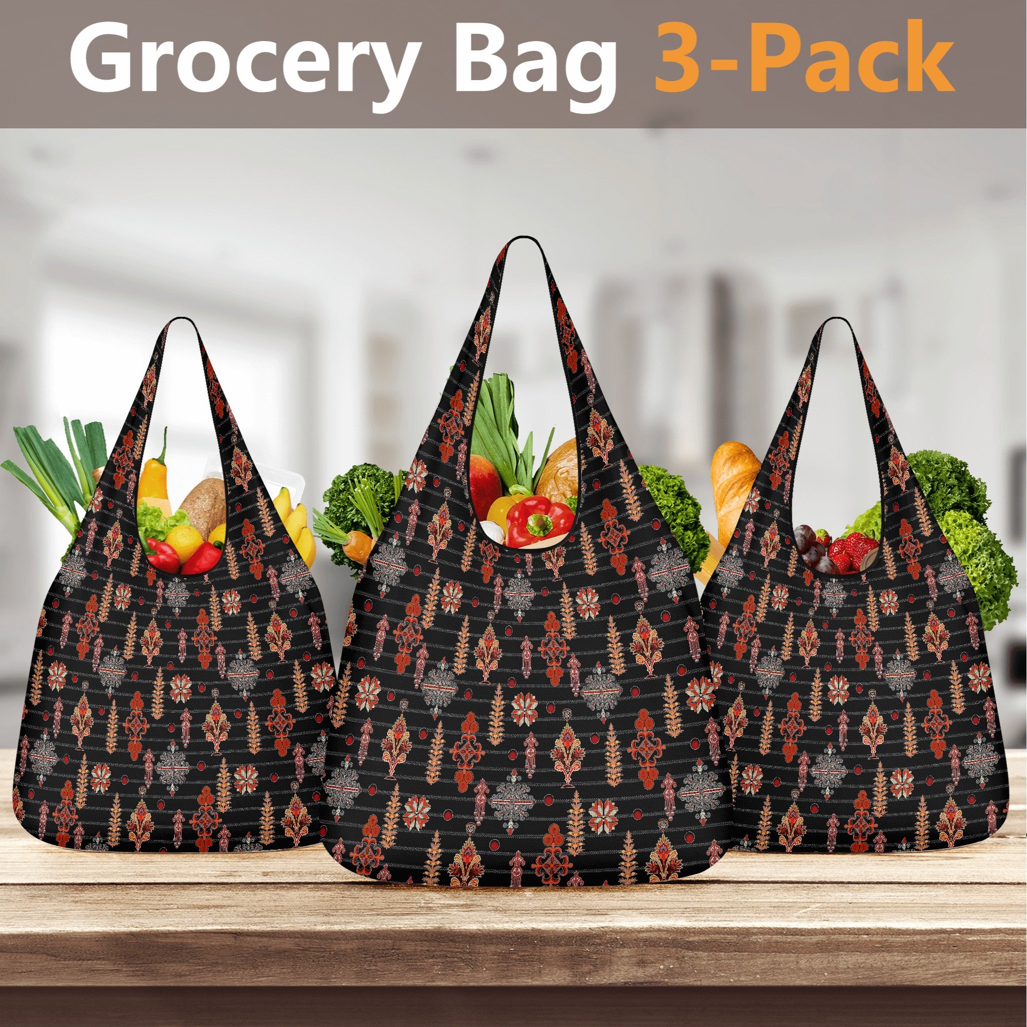 Bolsa de Compras Estilo Étnico