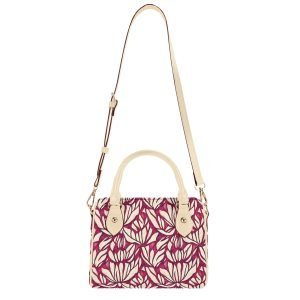 Mini Bolso de Piel Estampado Floral "Loto Chic"