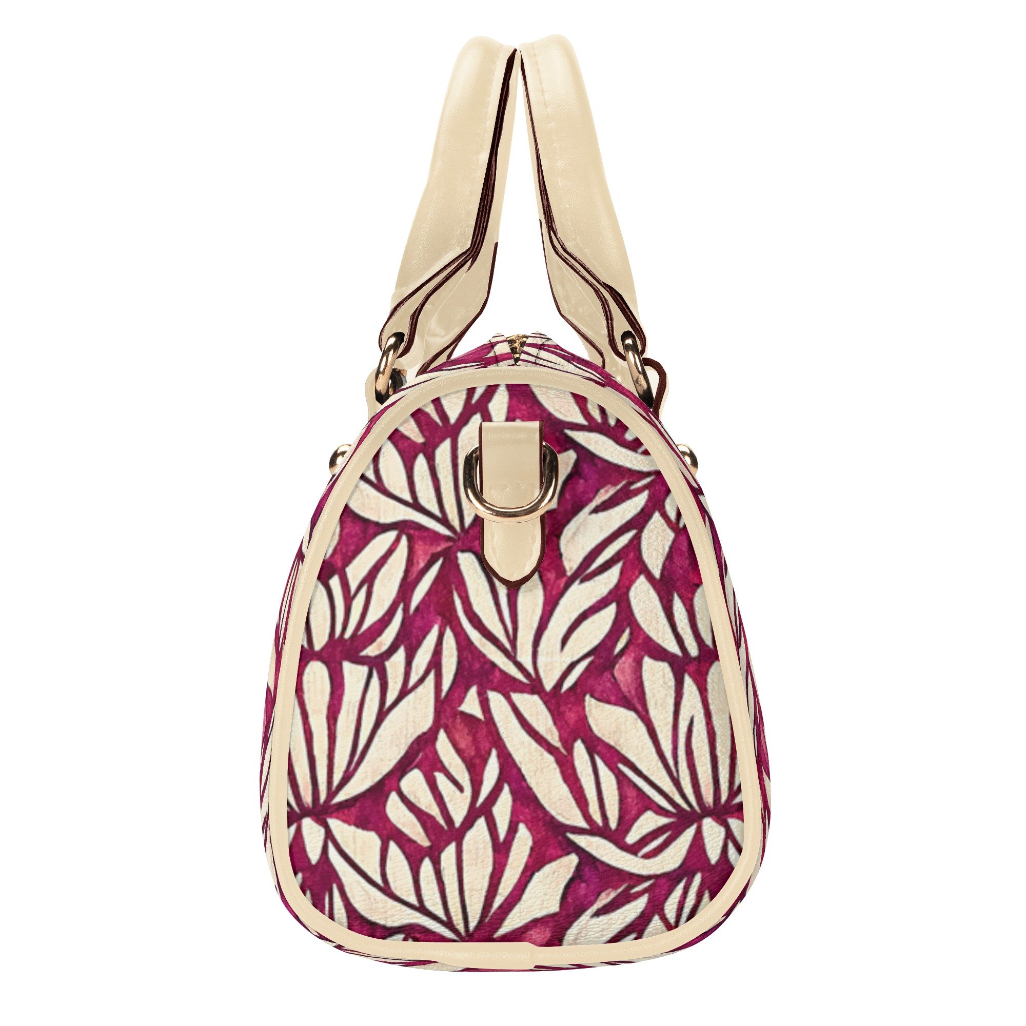 Mini Bolso de Piel Estampado Floral "Loto Chic"