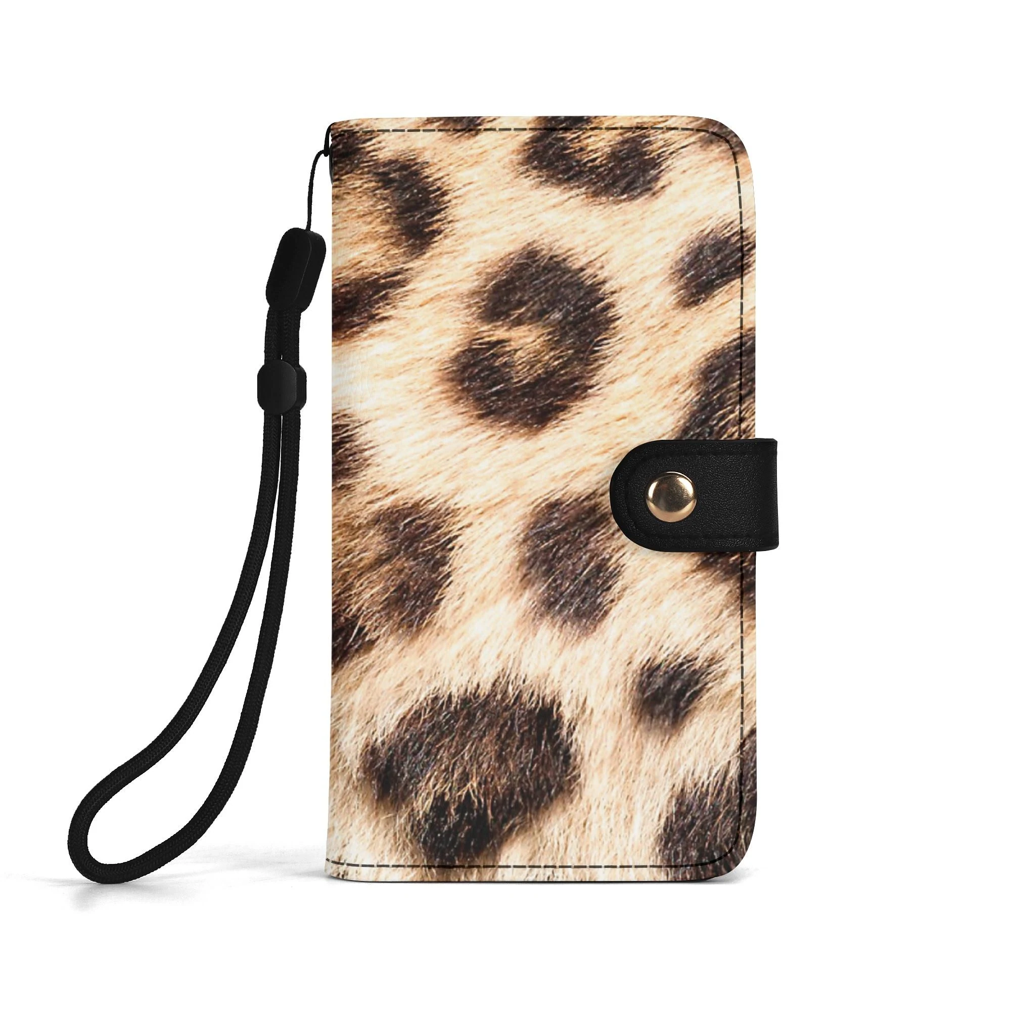 Funda Cartera Leopardo para Móvil