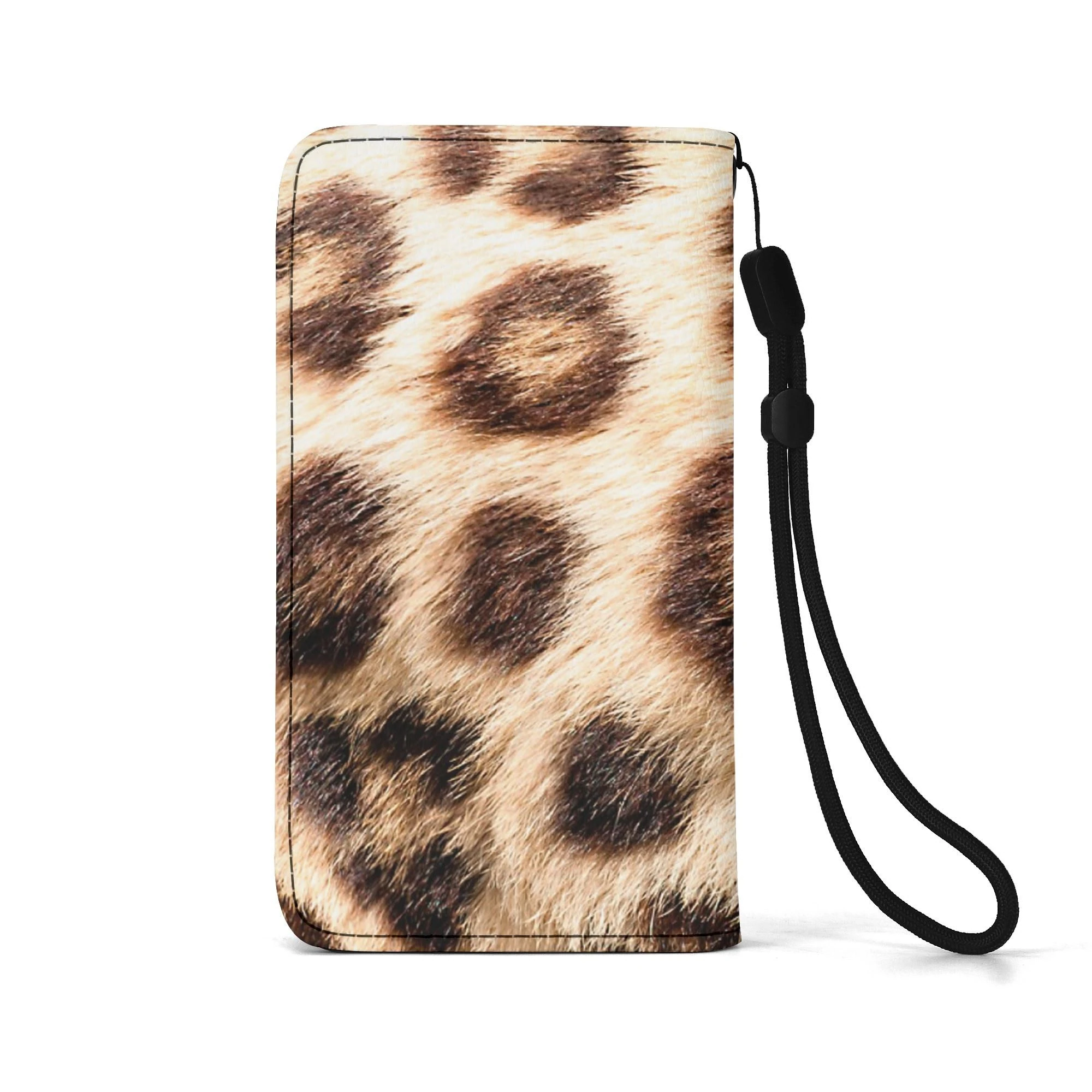 Funda Cartera Leopardo para Móvil