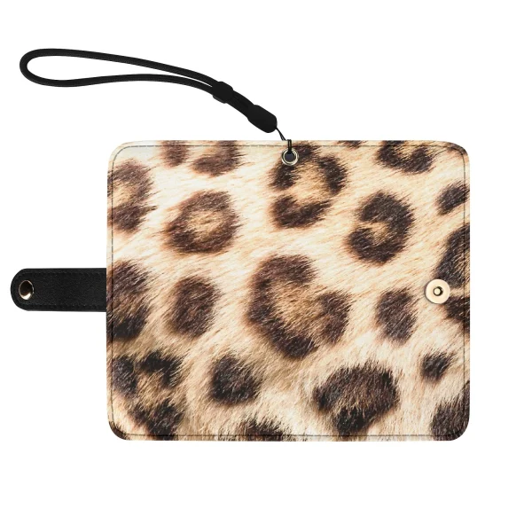 Funda Cartera Leopardo para Móvil