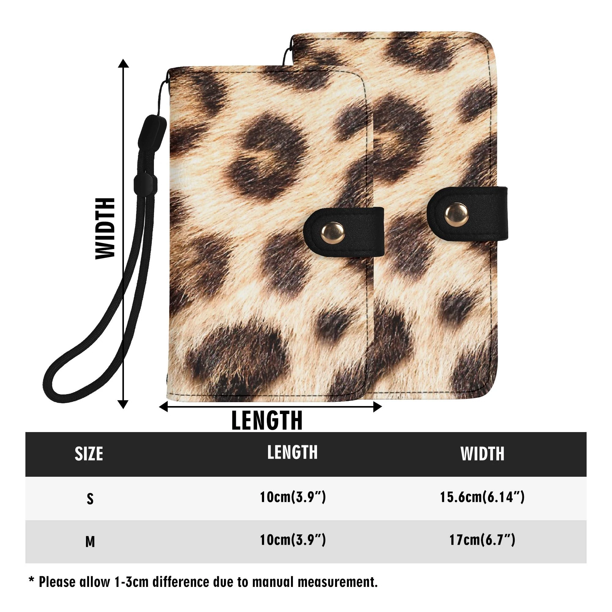 Funda Cartera Leopardo para Móvil