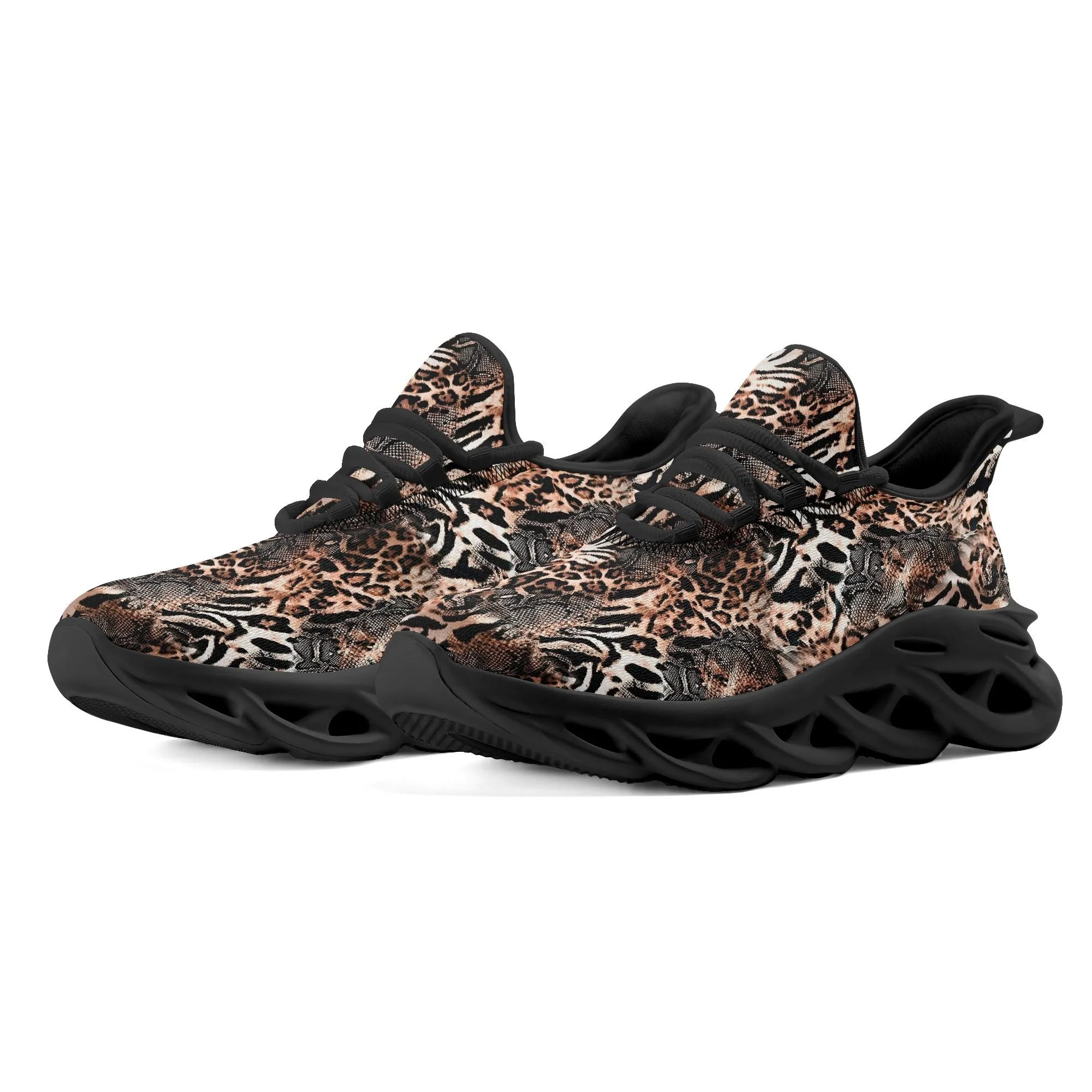 Zapatillas Urbanas Estampado Felino Audaz
