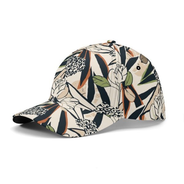 Gorra Floral Beige Urbano