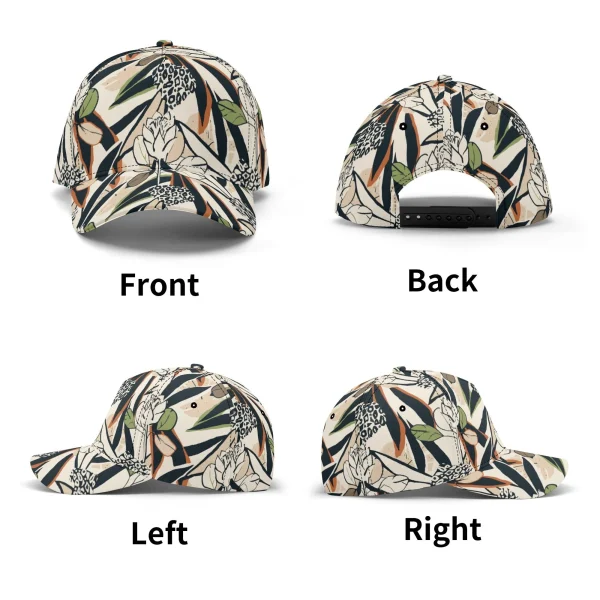 Gorra Floral Beige Urbano