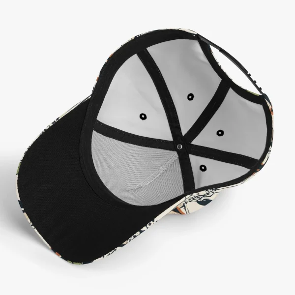 Gorra Floral Beige Urbano